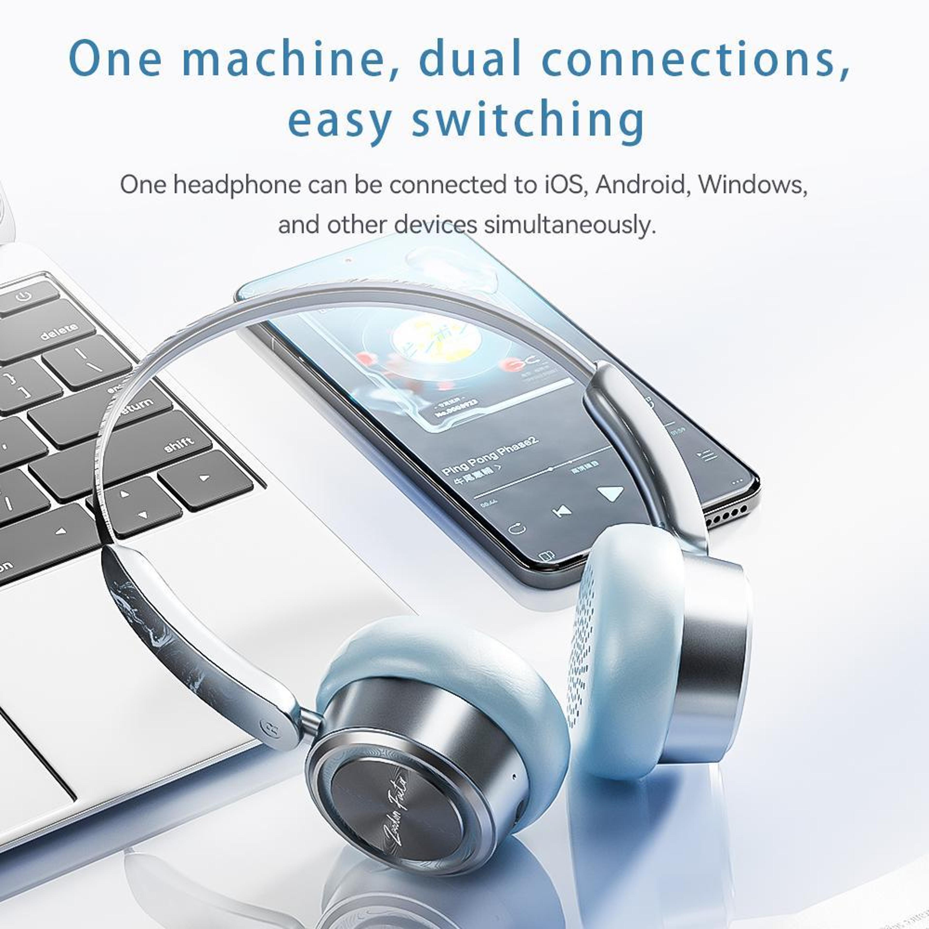 Mini Open Ear Bluetooth Headphones With Noise Cancelling  HiFi Sound 5