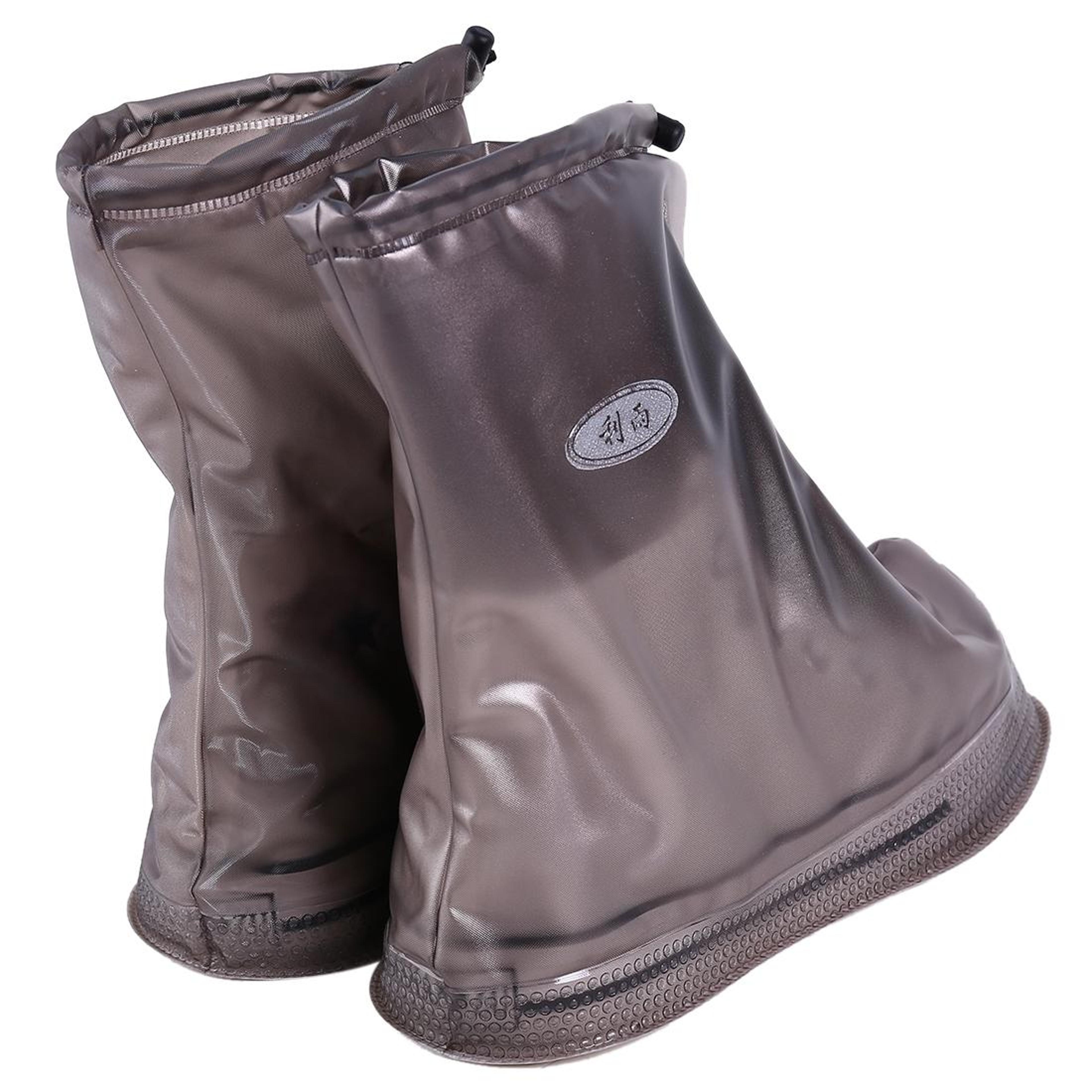 Waterproof Non Slip Shoe Covers Reusable Thick Sole Rain Protectors 2