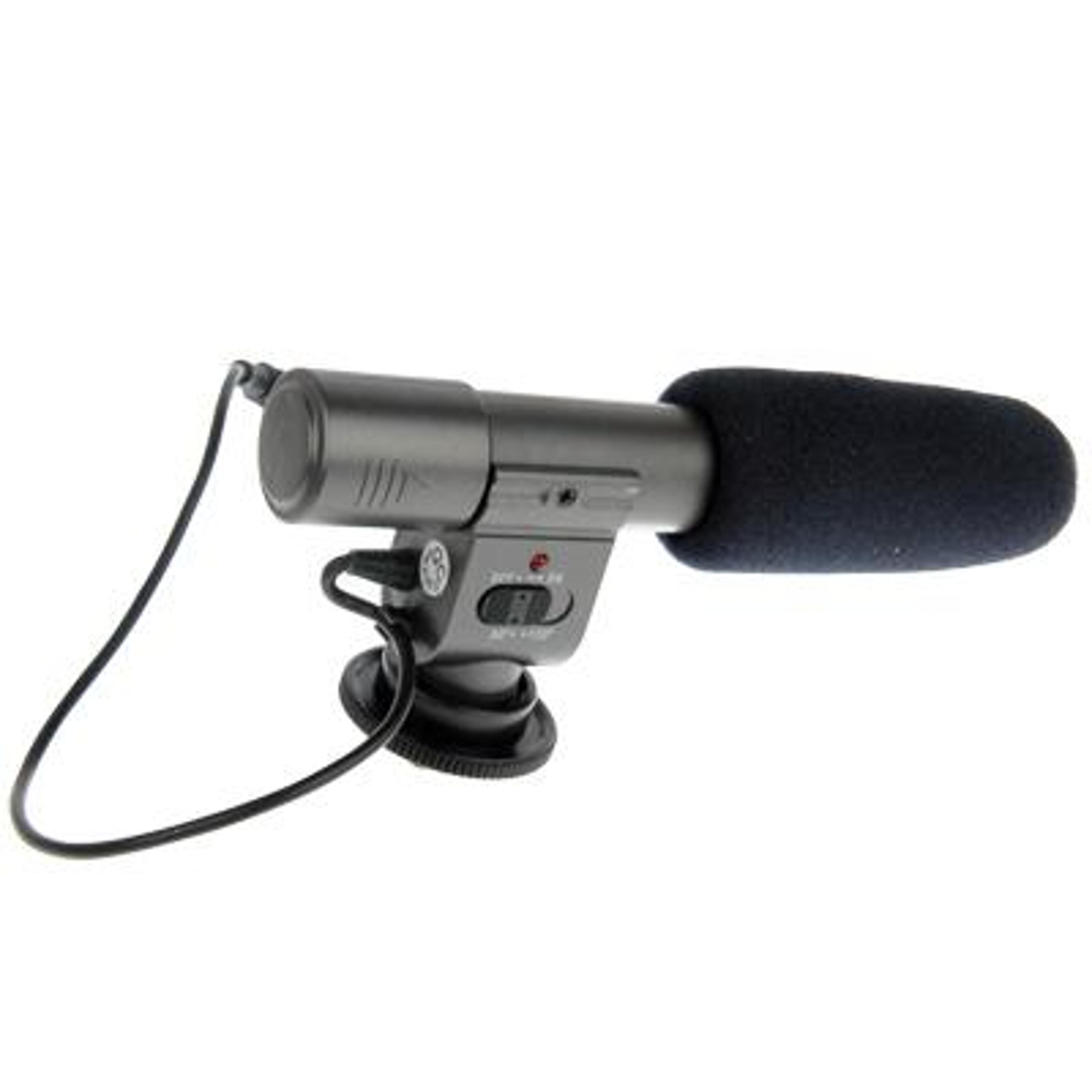 Mini Stereo Shotgun Microphone For Camcorder  DSLR Video Recording 1