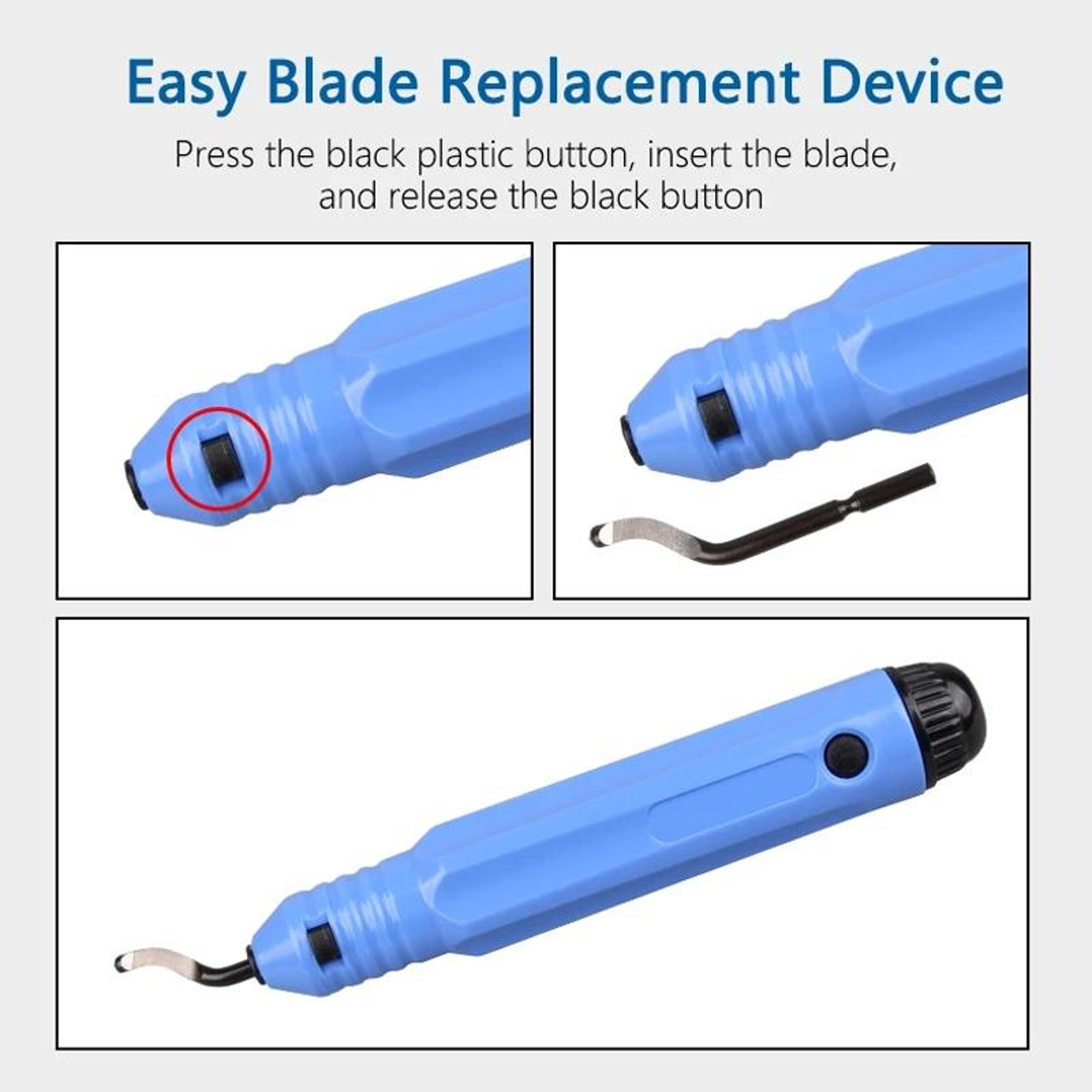 Precision Woodworking Edge Trimmer Deburring Chamfering Tool 4