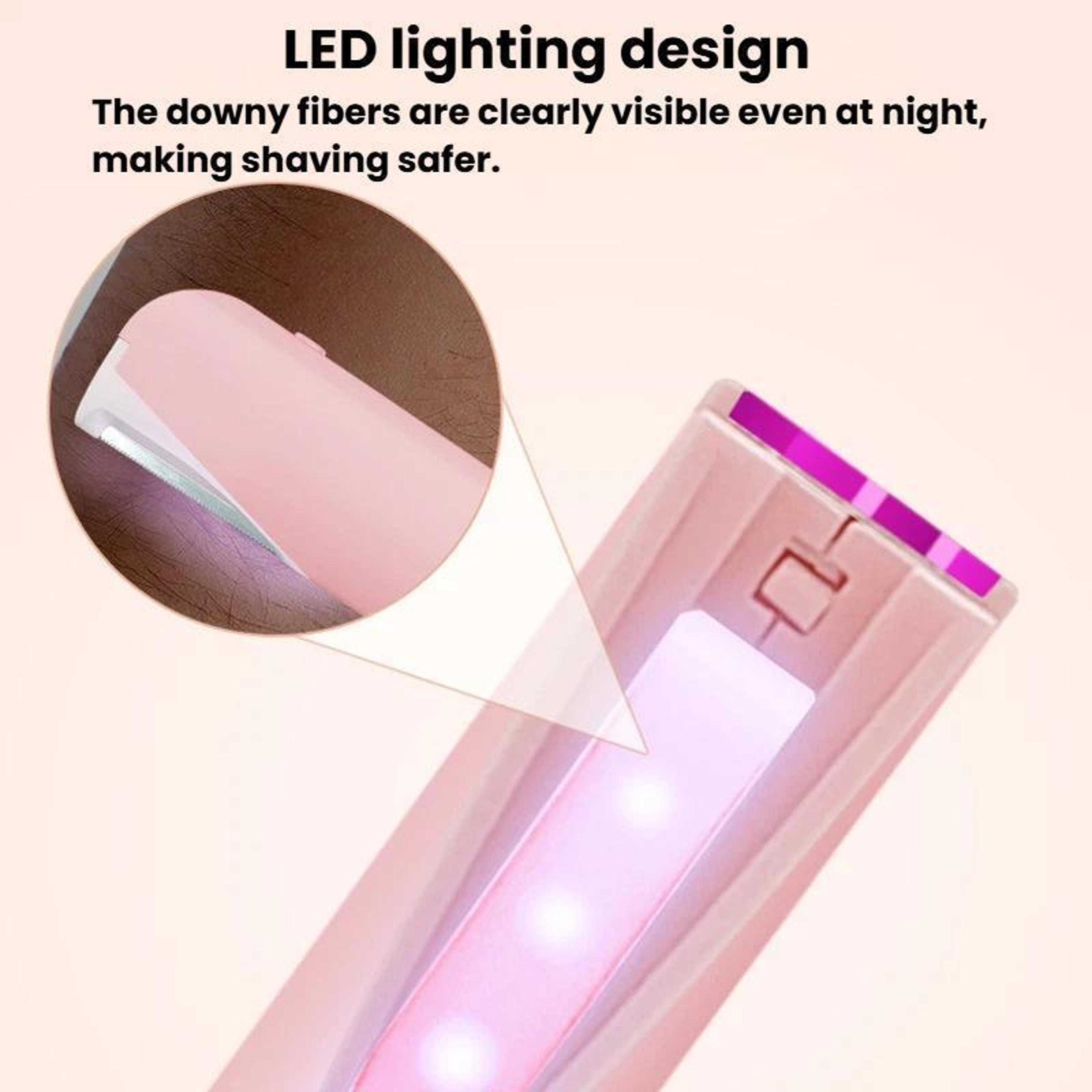 LED Eyebrow Trimmer  Facial Hair Remover For Women 7