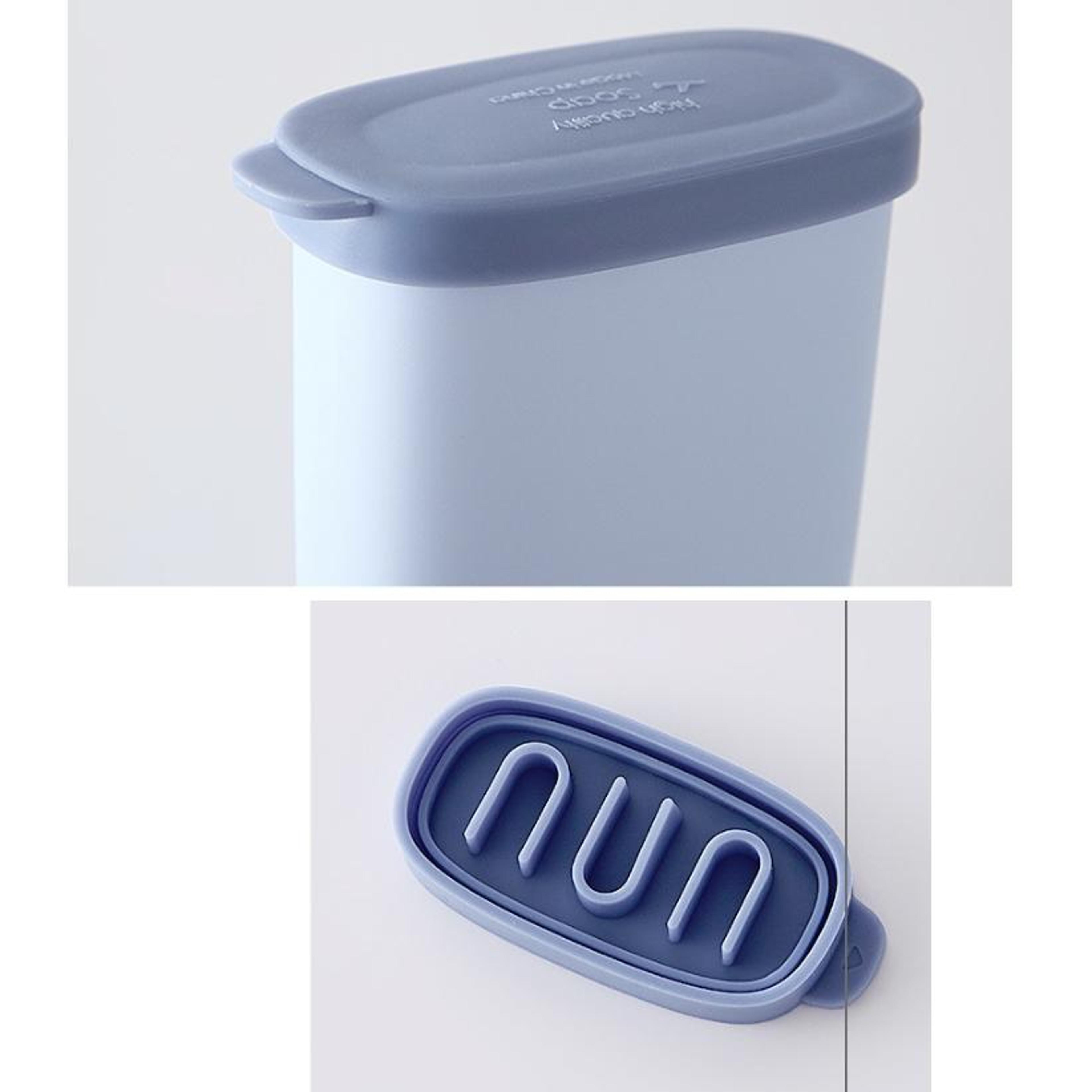 Portable Leak Proof Soap Box Travel Case With Drain Silicone Holder 8