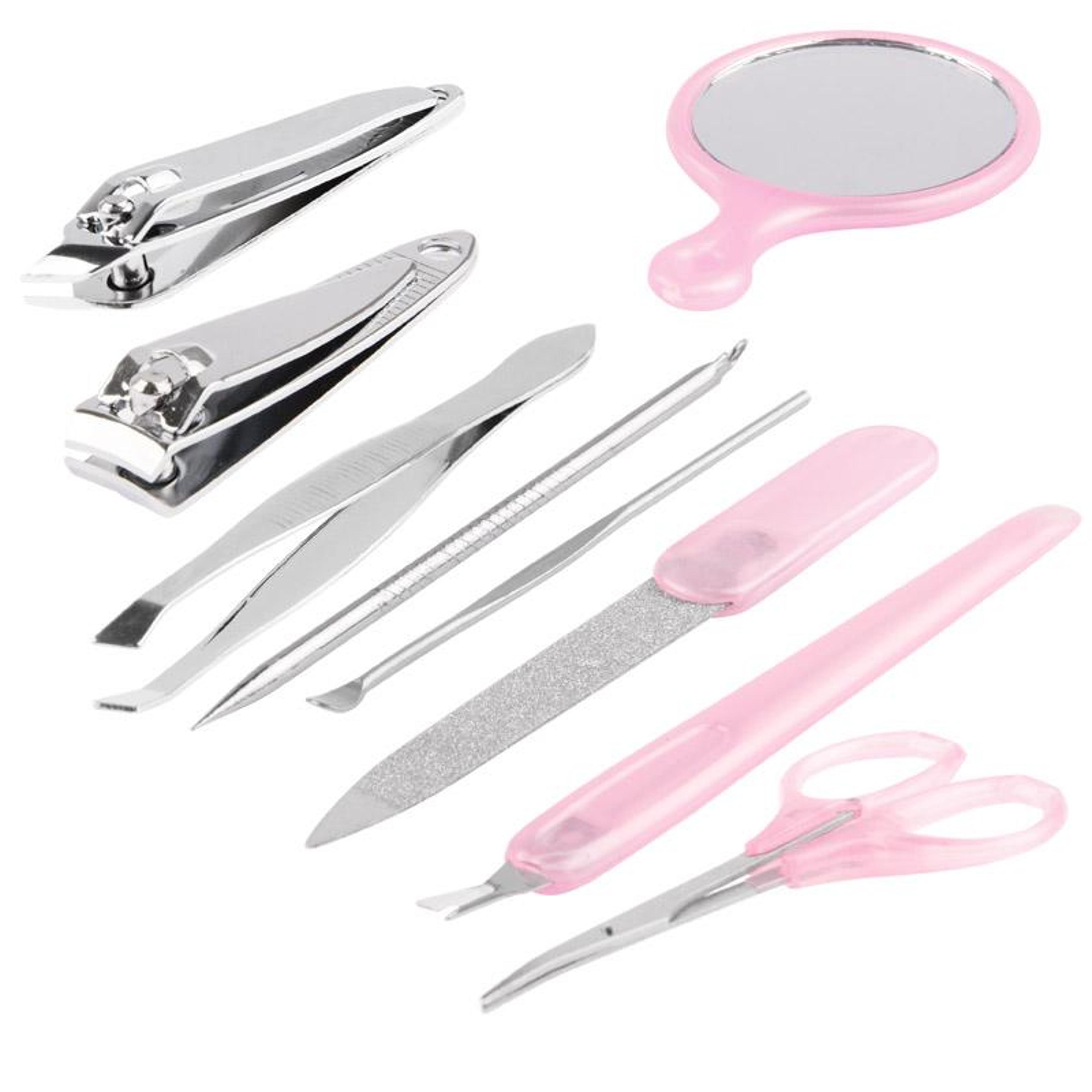 10in1 Portable Manicure Set Apple Case Nail Care Kit For Travel  Home Grooming 1