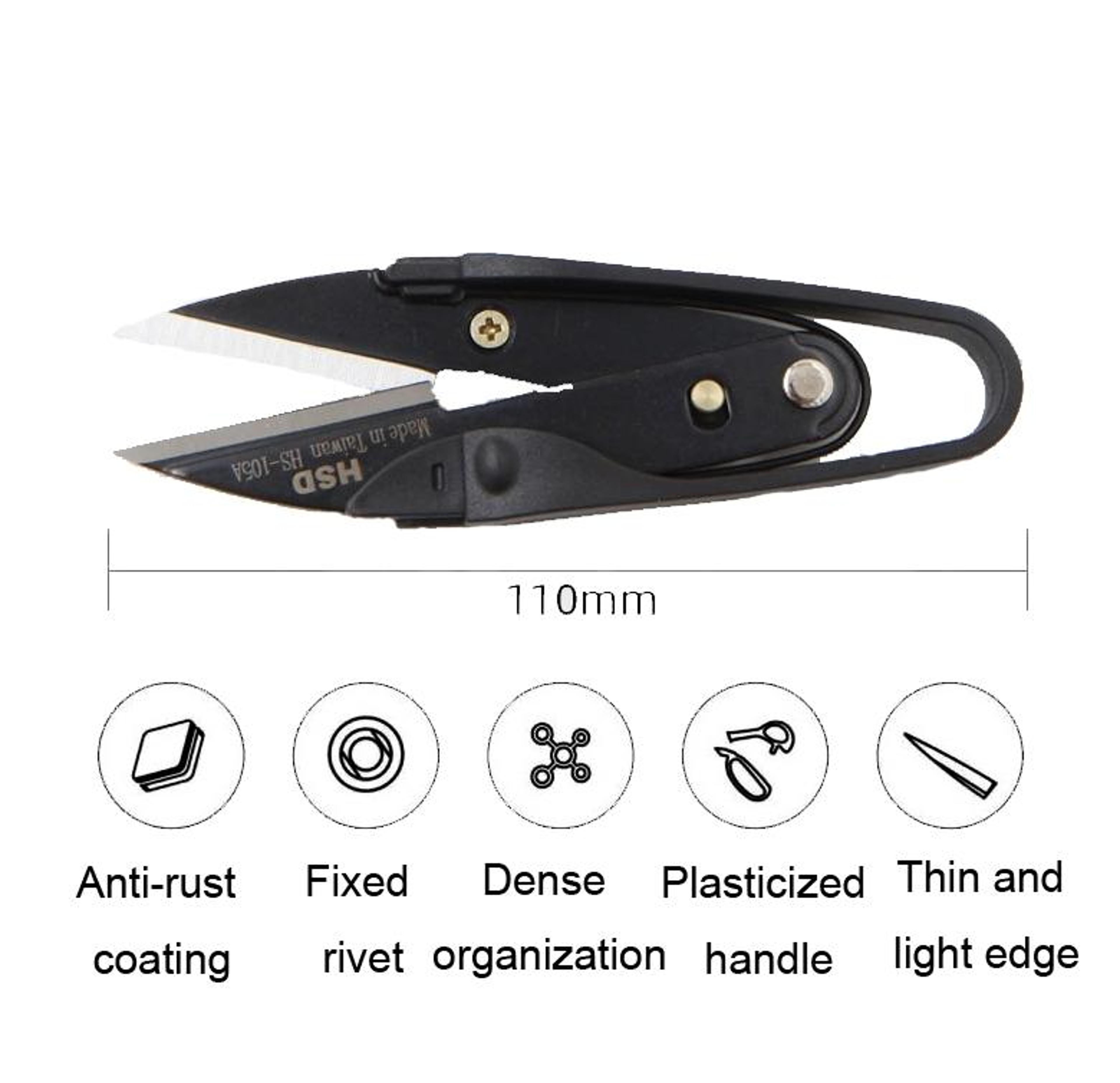 Precision U Shape Thread Snips Embroidery Scissors For Sewing And DIY Crafts 1