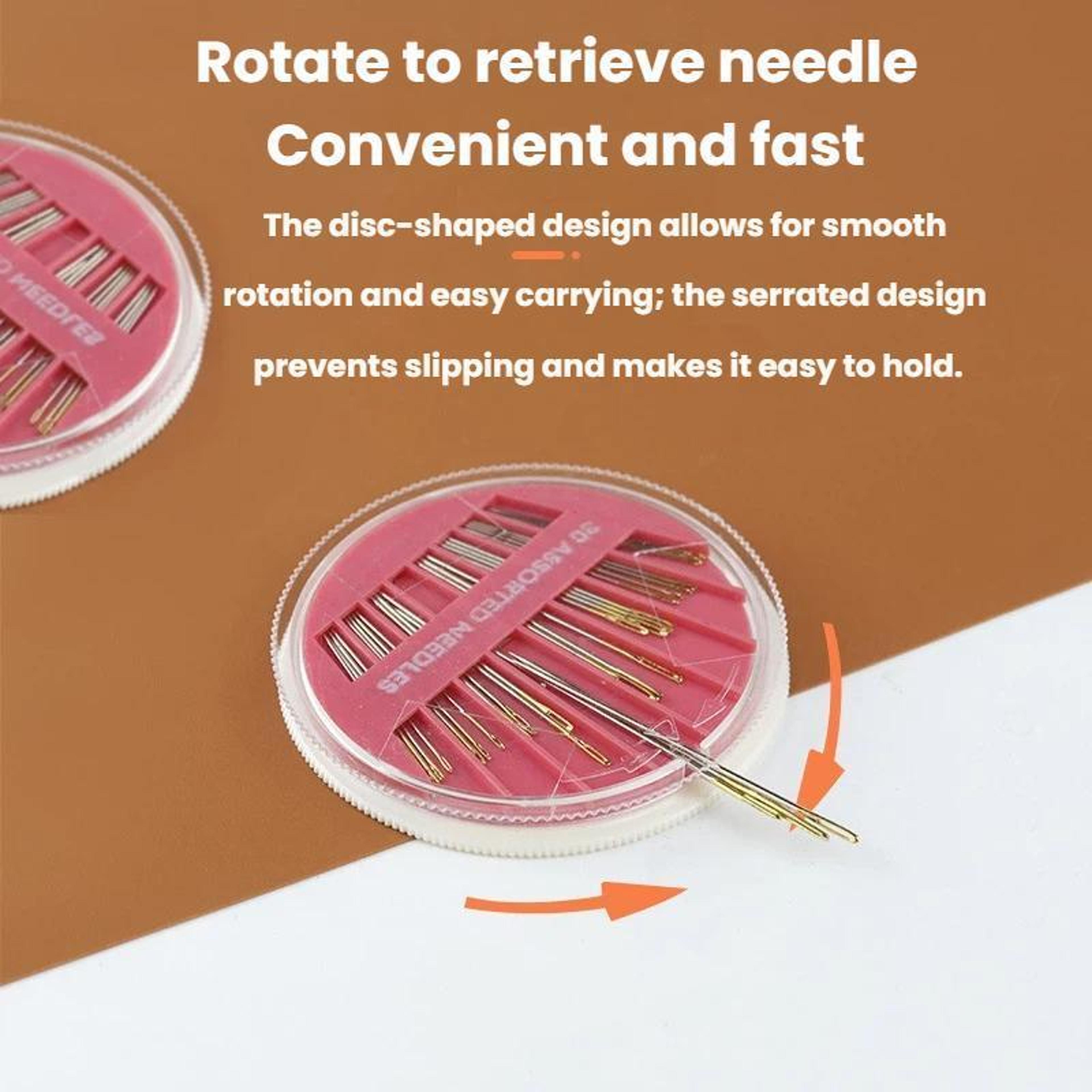 Sewing Needle Set With Storage Box  Hand Sewing Repair Kit 8