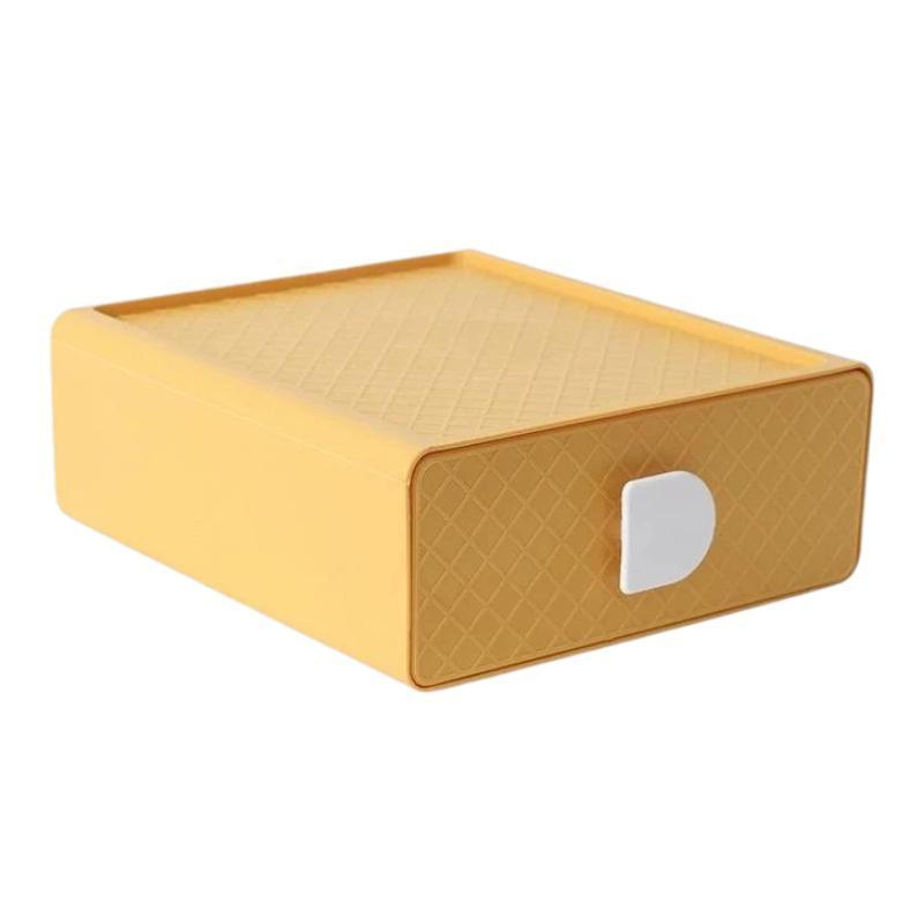 Compact Desk Organizer Drawer Storage Box For Cosmetics  Office Storage 8