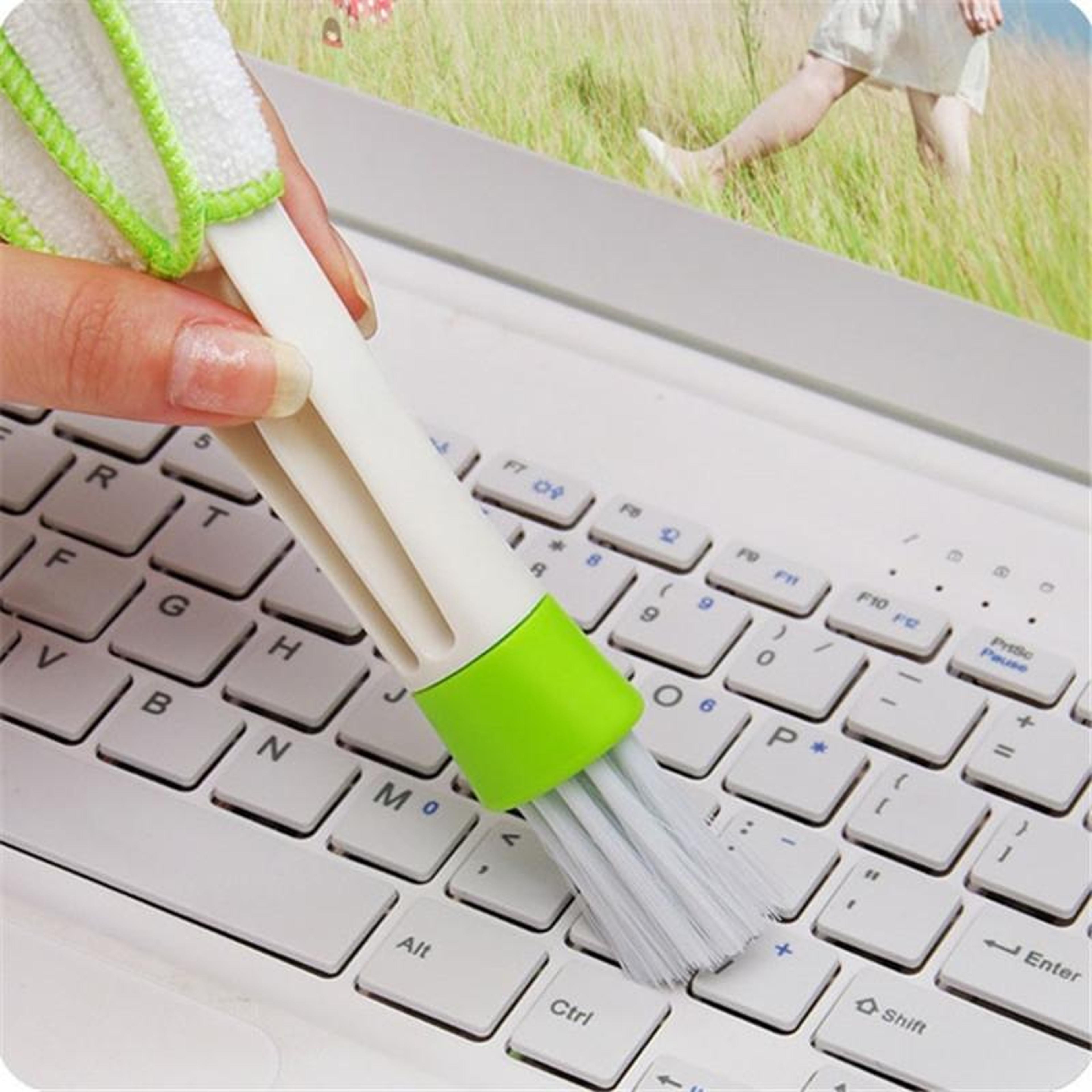 Dual Head Car Vent Cleaning Brush  Blind Duster Tool For Air Vents Keyboards  Tight Spaces 4