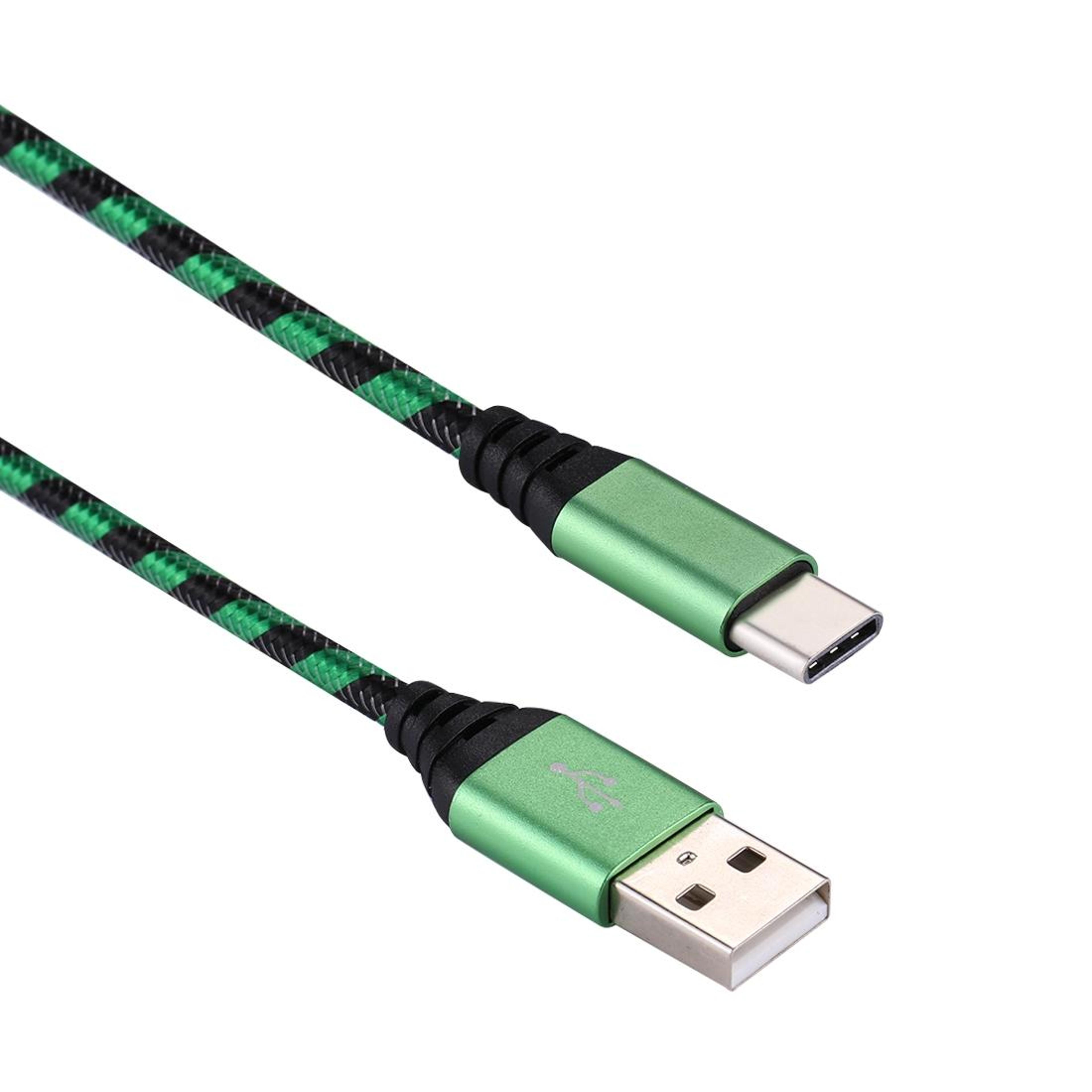 Durable Nylon USB C Charging Cable Fast Data Sync USB To Type C Cord 5
