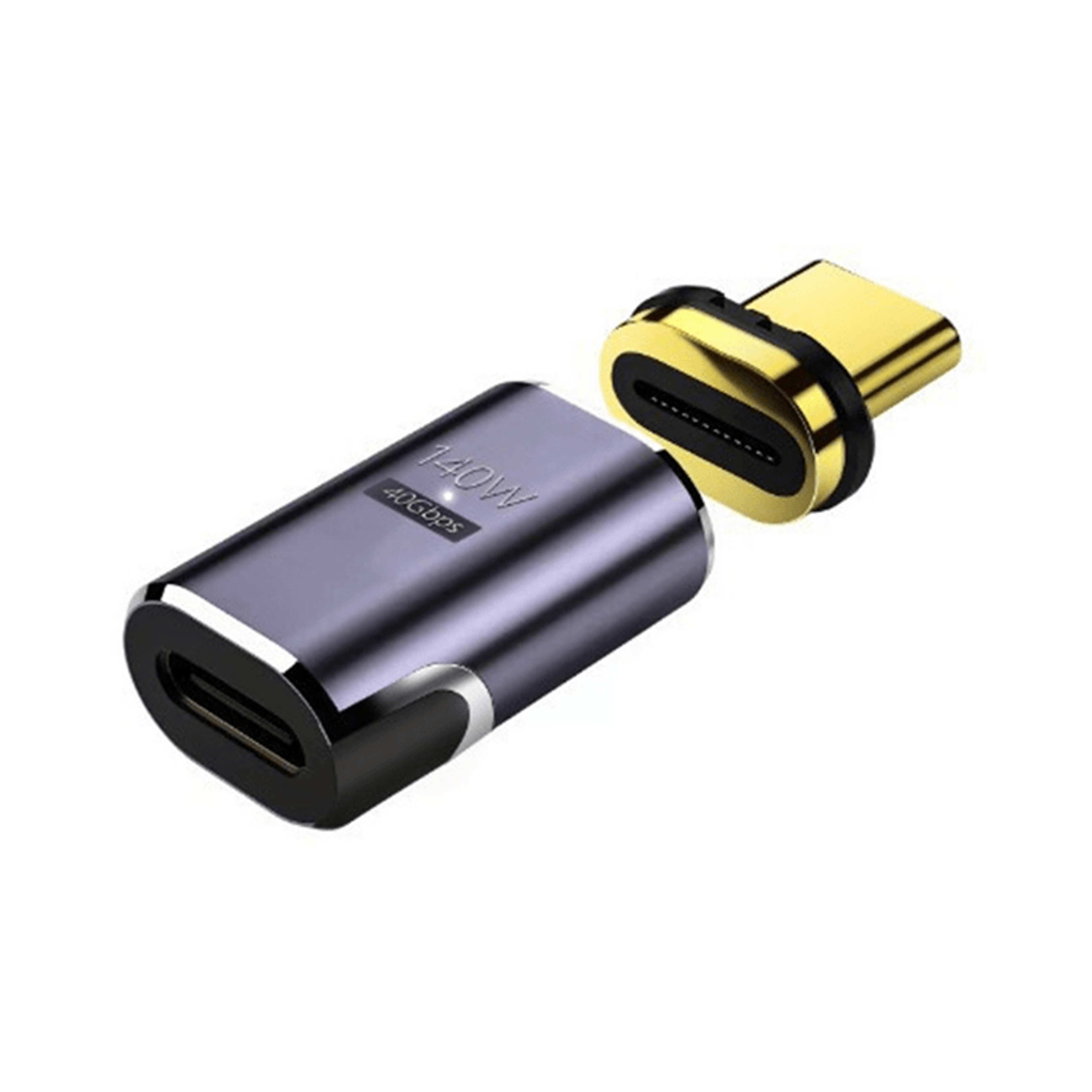 140W Magnetic USB C Adapter Fast Charge Type C Connector 4