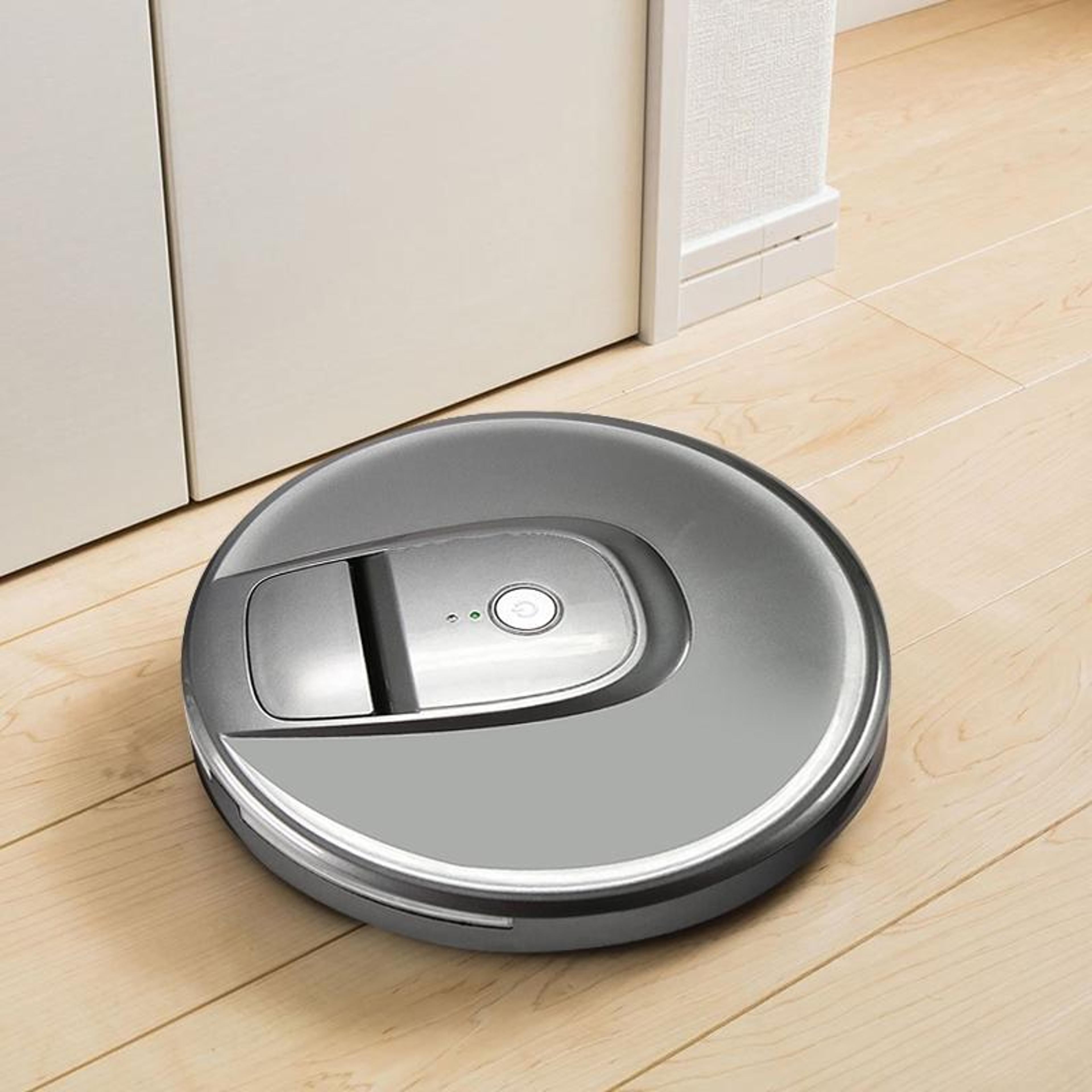 Smart Robot Vacuum Cleaner With Infrared Sensors  MultiMode Sweeping 0