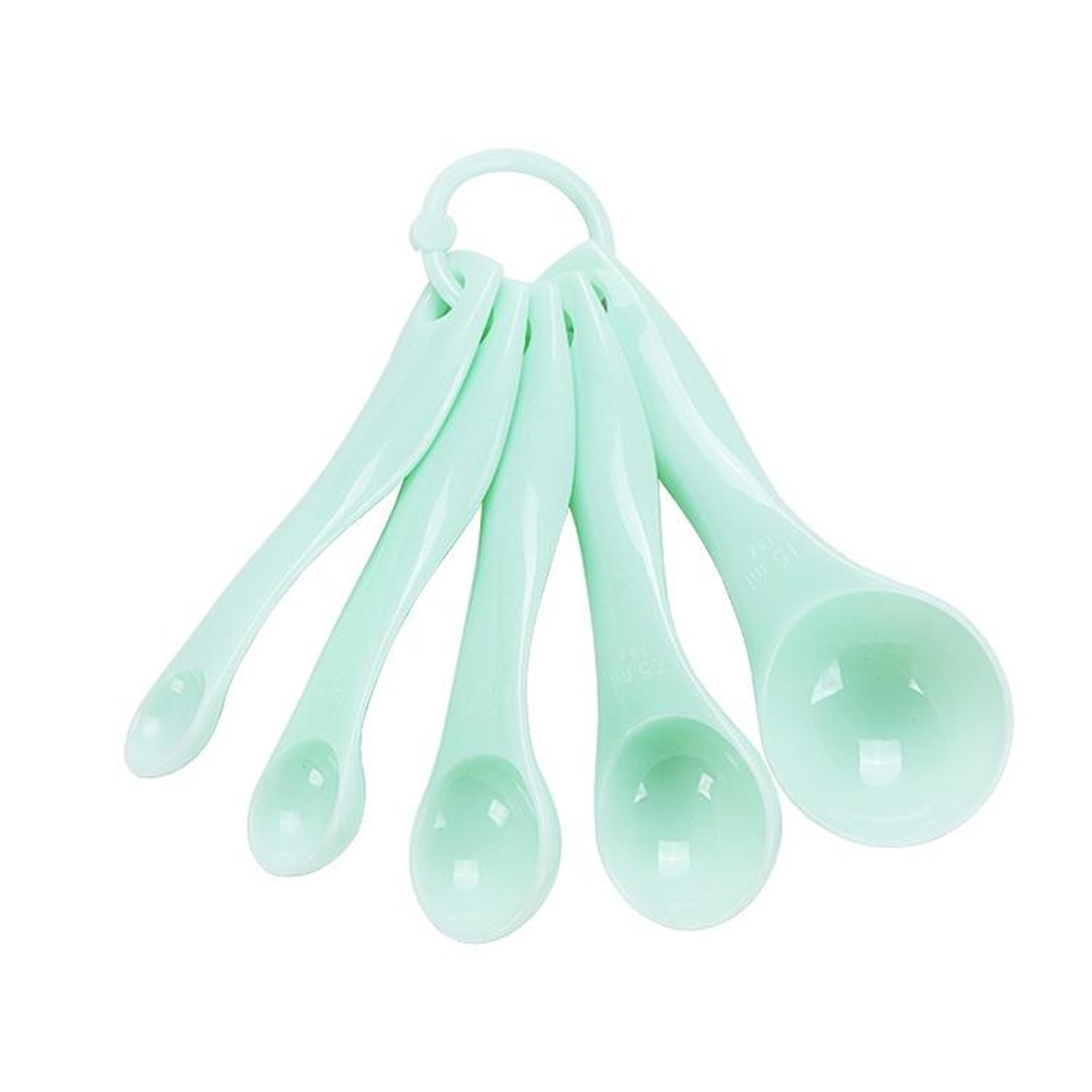 Measuring Spoon Set Plastic Nesting Spoons For Baking And Cooking 0