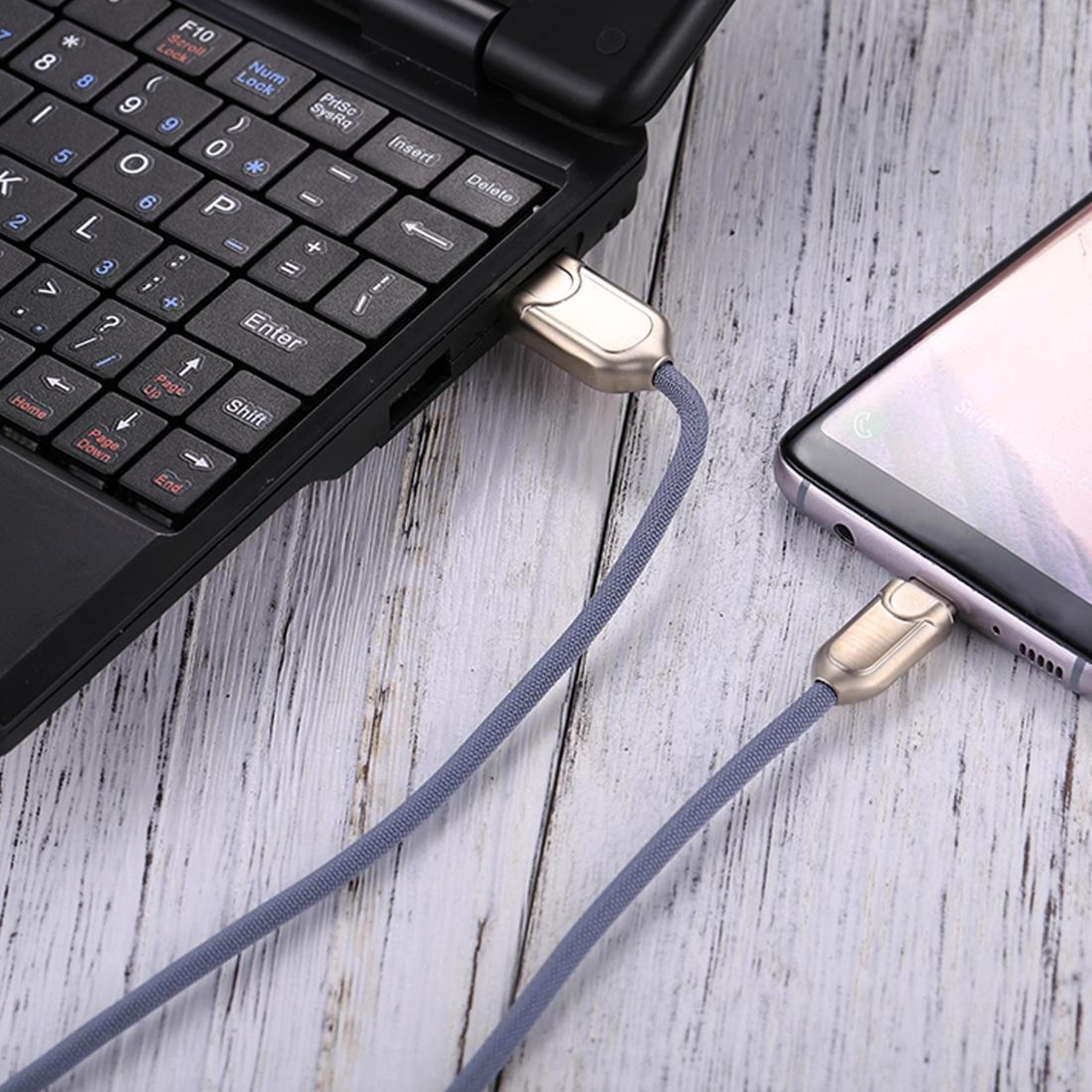 fast charge usb c cable 2a data sync type c charging cord durable lightweight