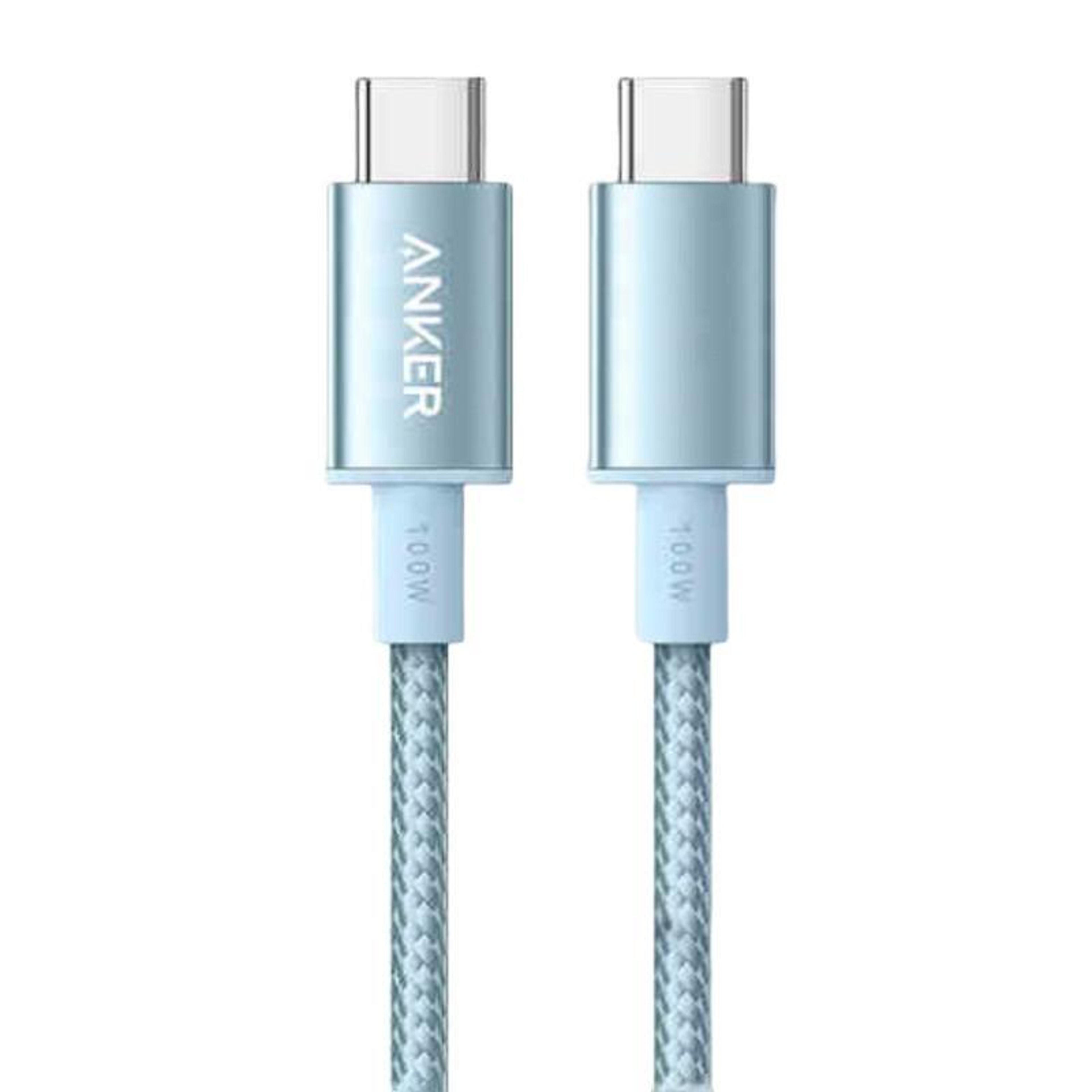 Braided USB C Fast Charging Cable 100W PD Nylon Durable Type C Power  Data Cable 6