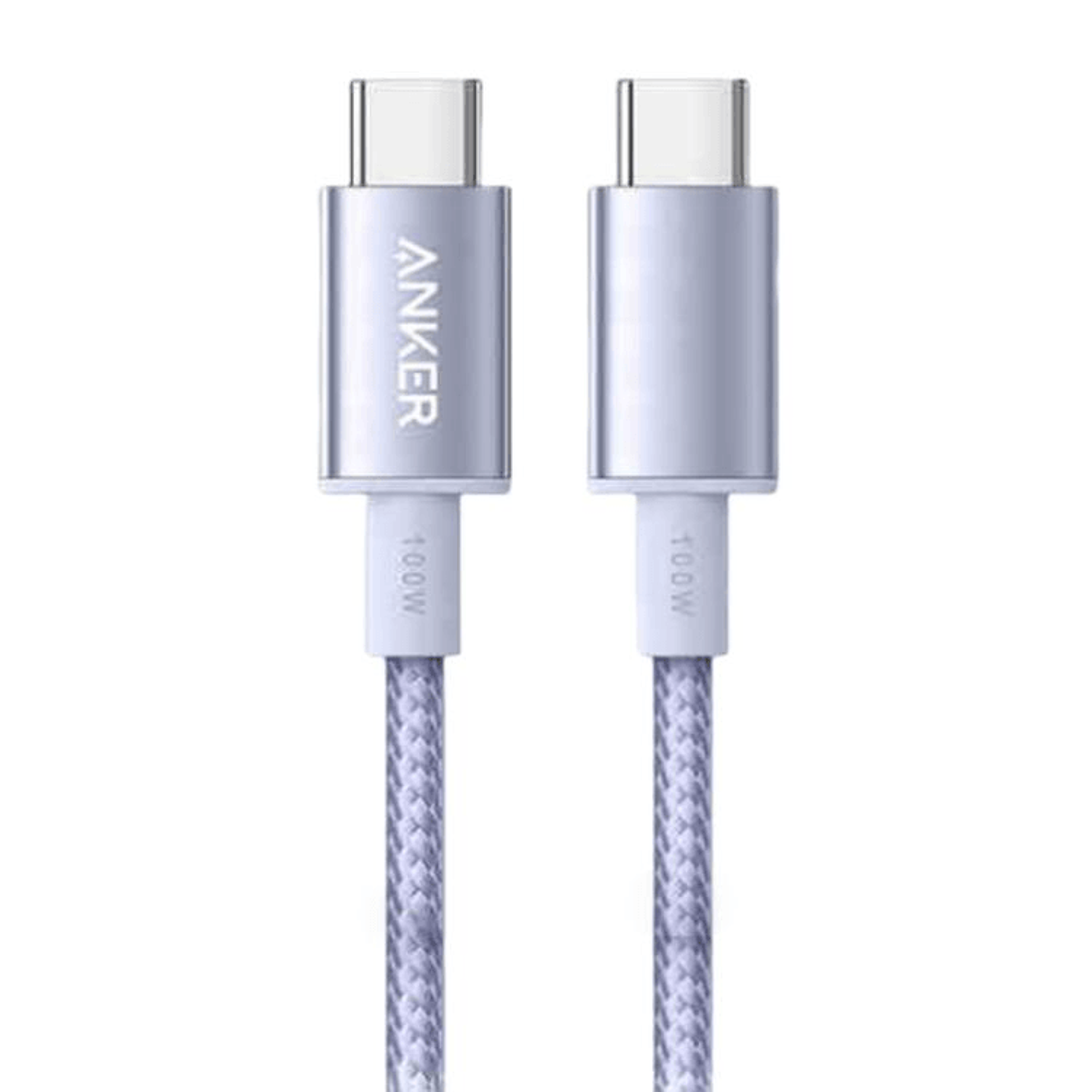 Braided USB C Fast Charging Cable 100W PD Nylon Durable Type C Power  Data Cable 8
