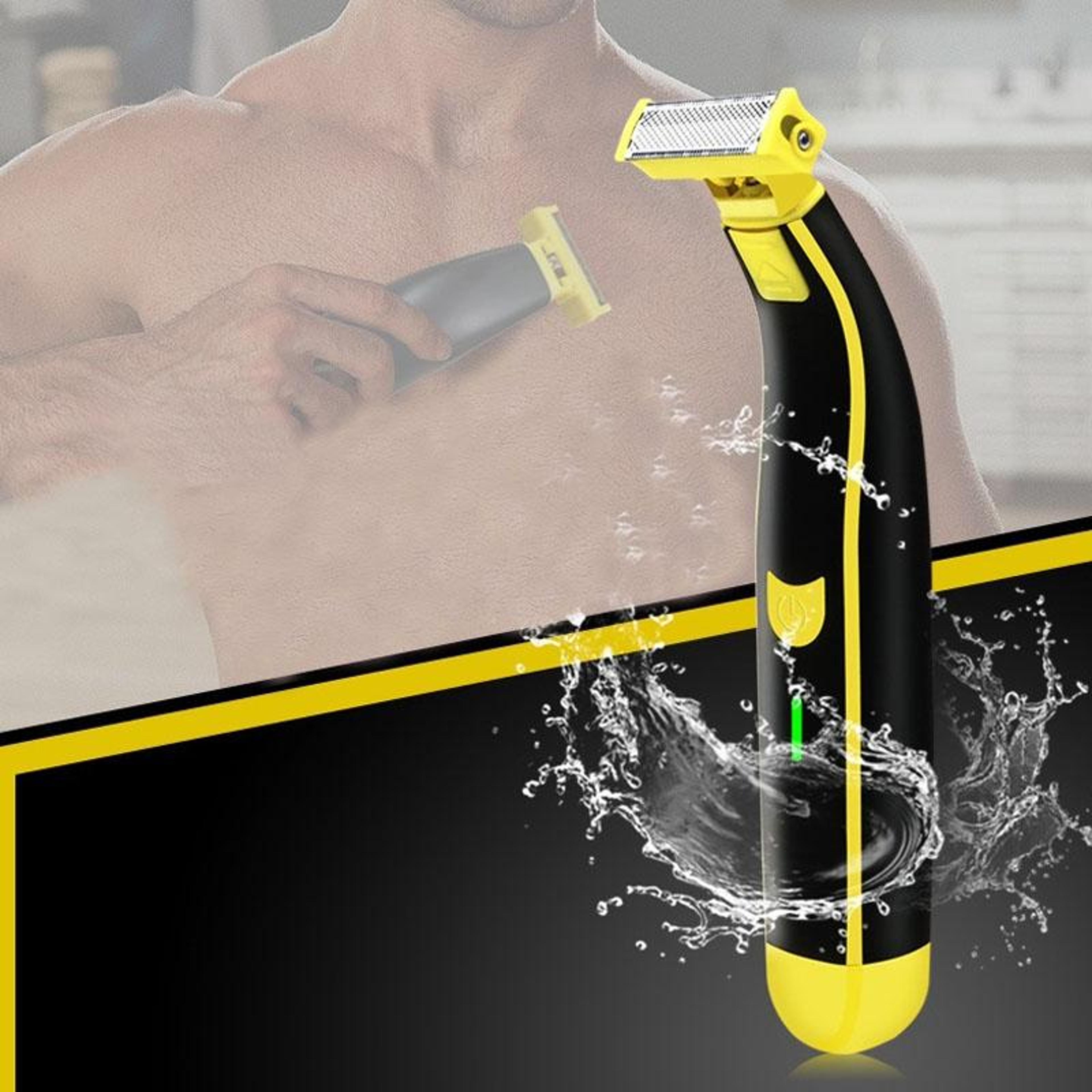 portable usb rechargeable electric razor for men travel shaver