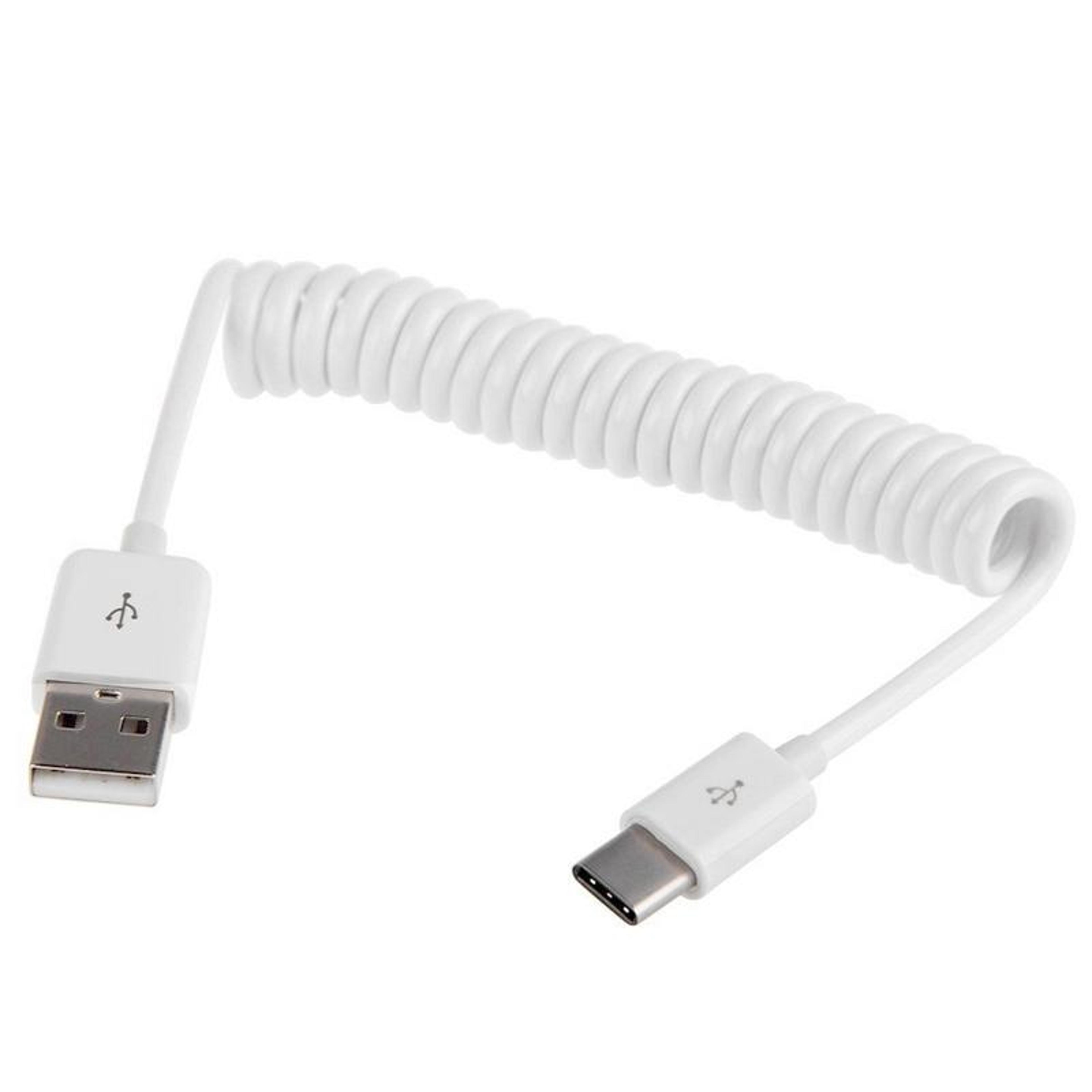 Retractable USB C Charging Cable Fast Sync Compact Travel Cord 2
