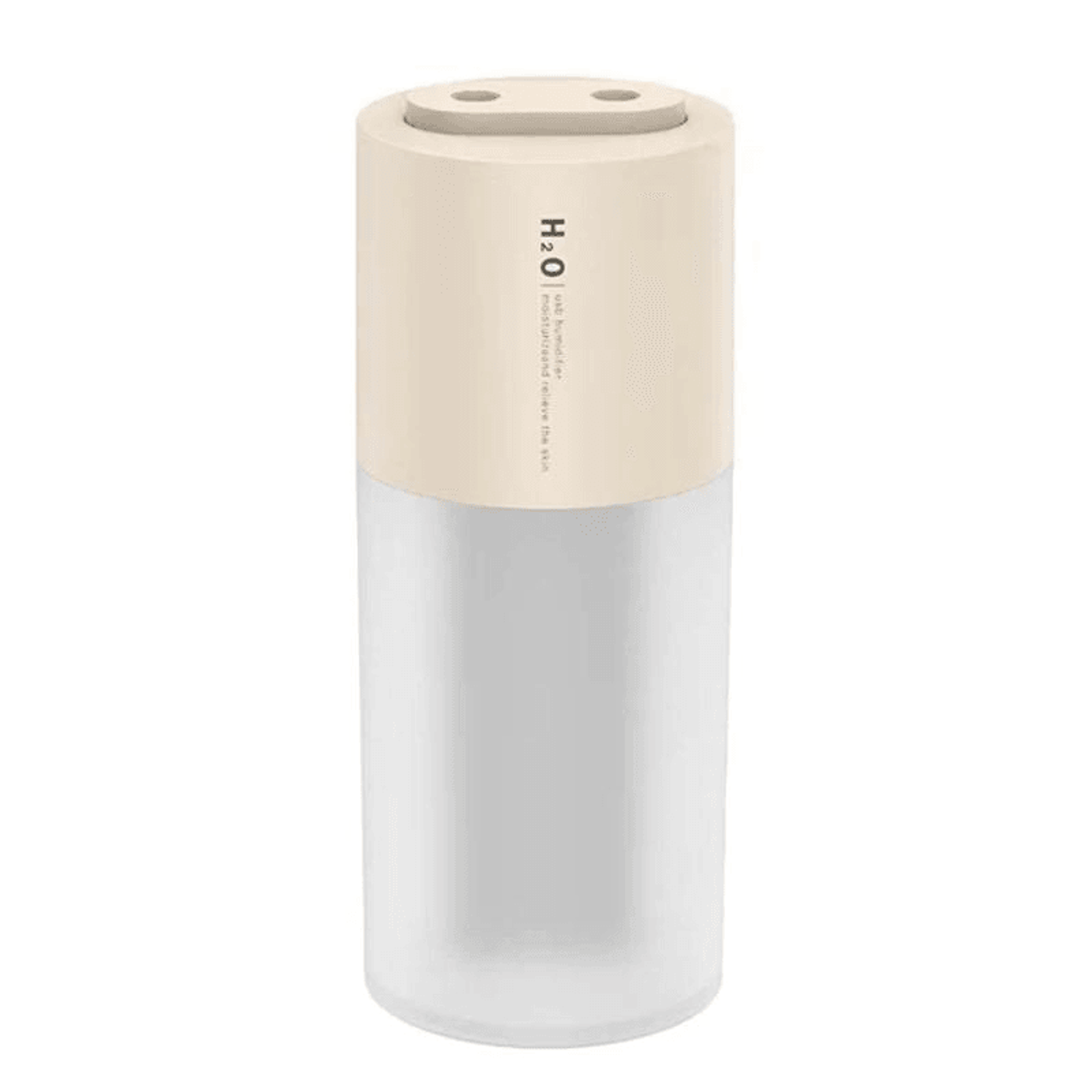 Portable Dual Spray Humidifier With USB Power And Night Light For Bedroom Desk 10