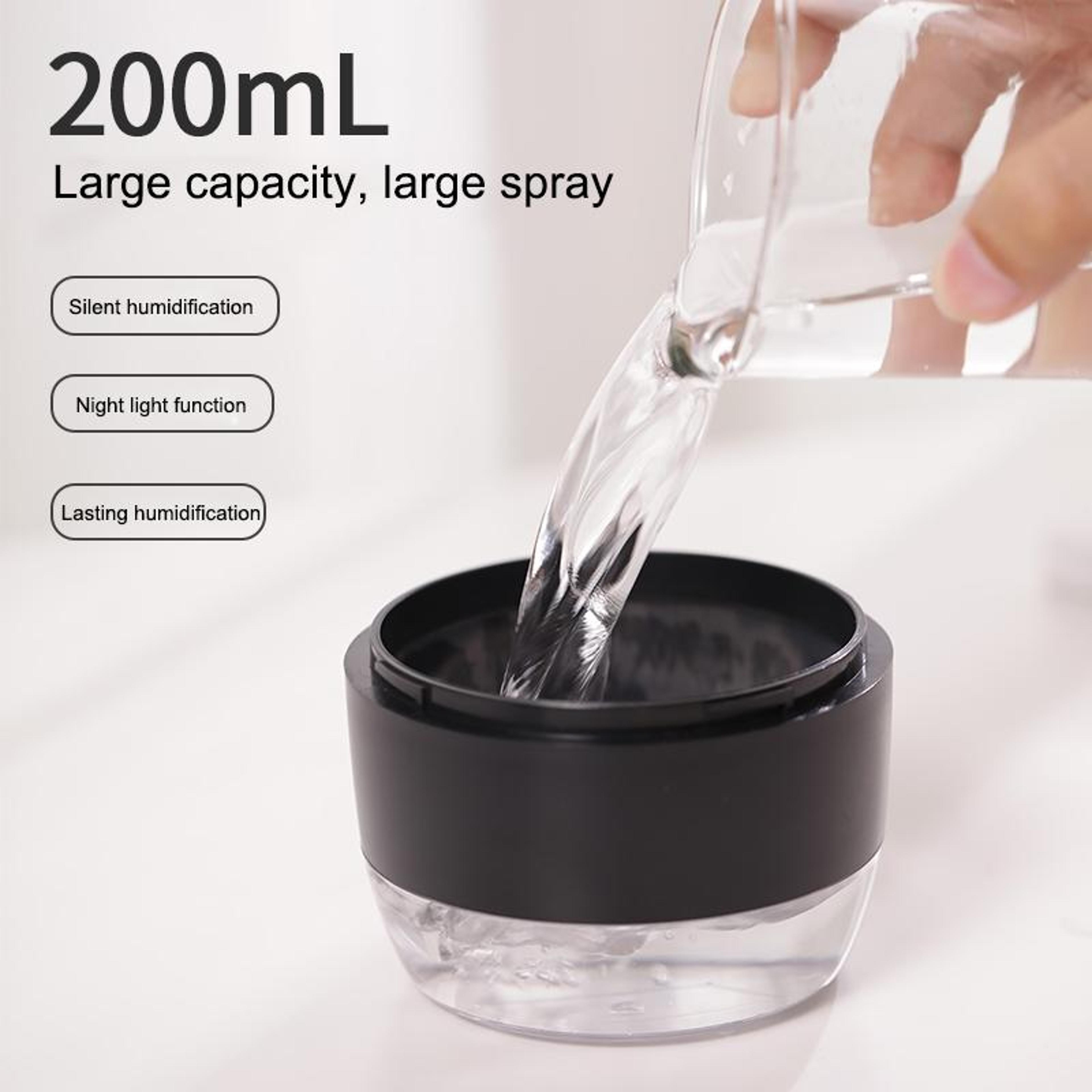 Angel Mini Humidifier With Night Light USB Cool Mist 11
