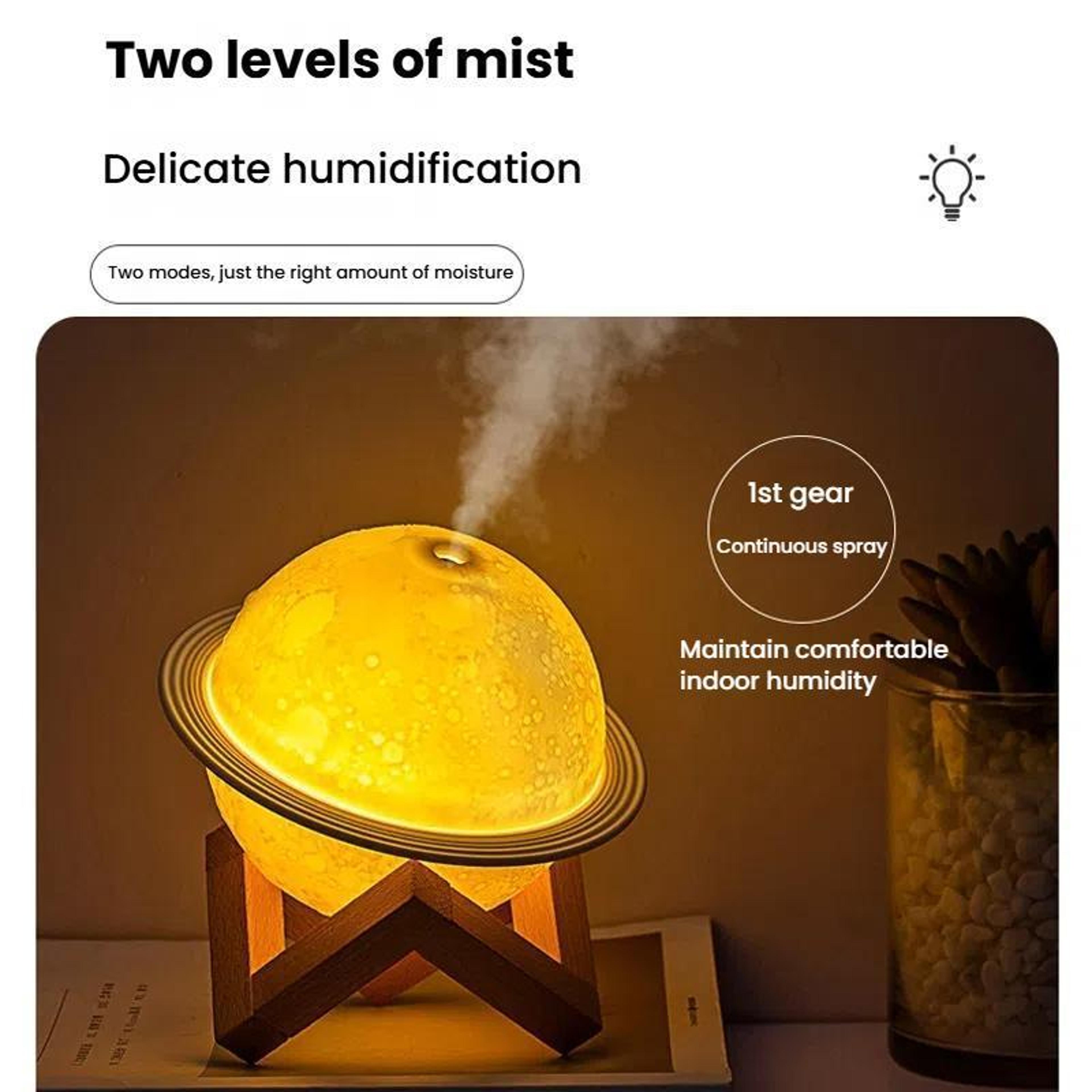USB Humidifier With Ambient Light  Large Mist For Home Car Aromatherapy 6