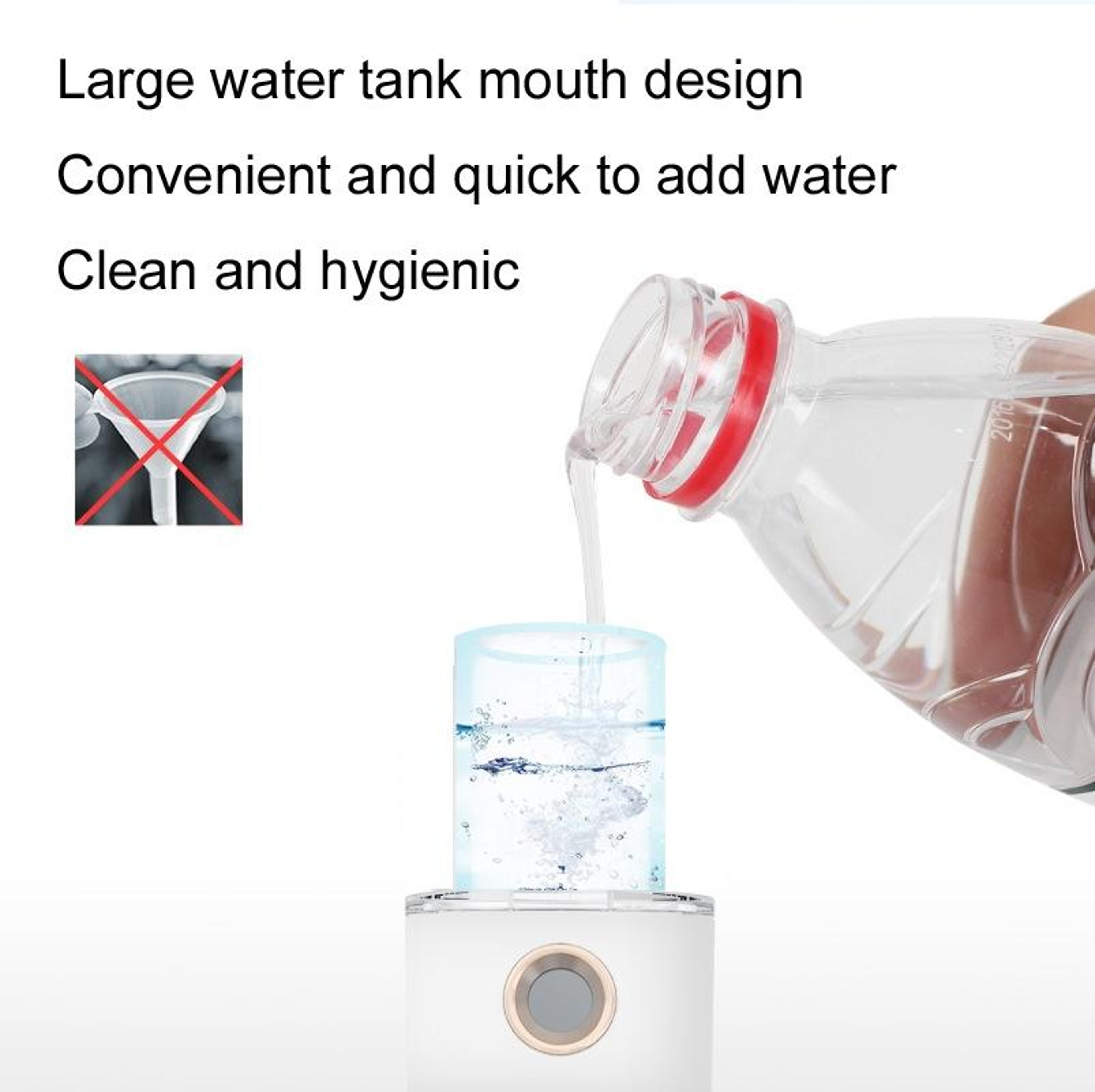 Portable Facial Mister Nano Mist Sprayer USB Rechargeable Travel Face Hydrator 4