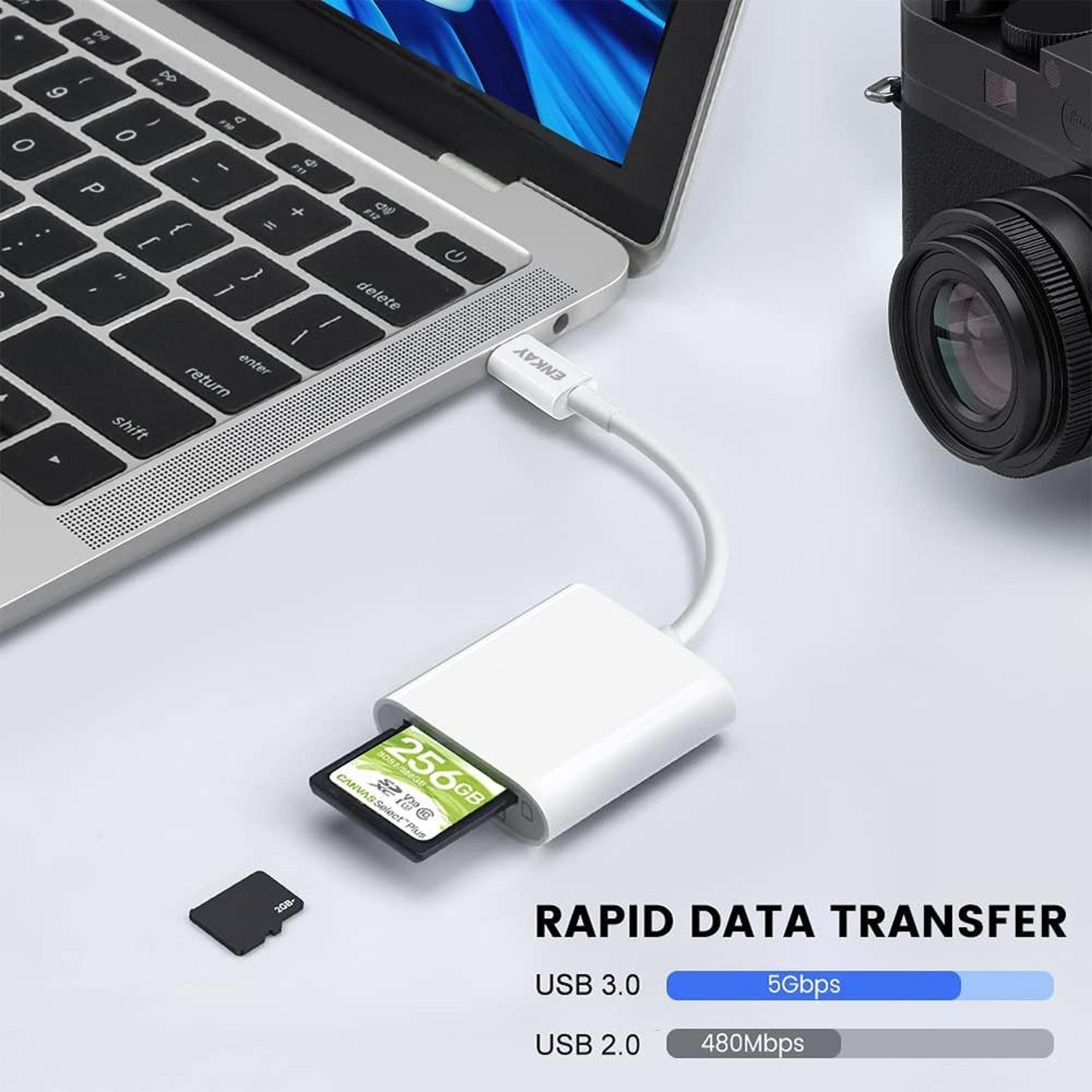 USB C Card Reader Dual Slot SD TF Adapter USB 30 High Speed Type C Adapter 1