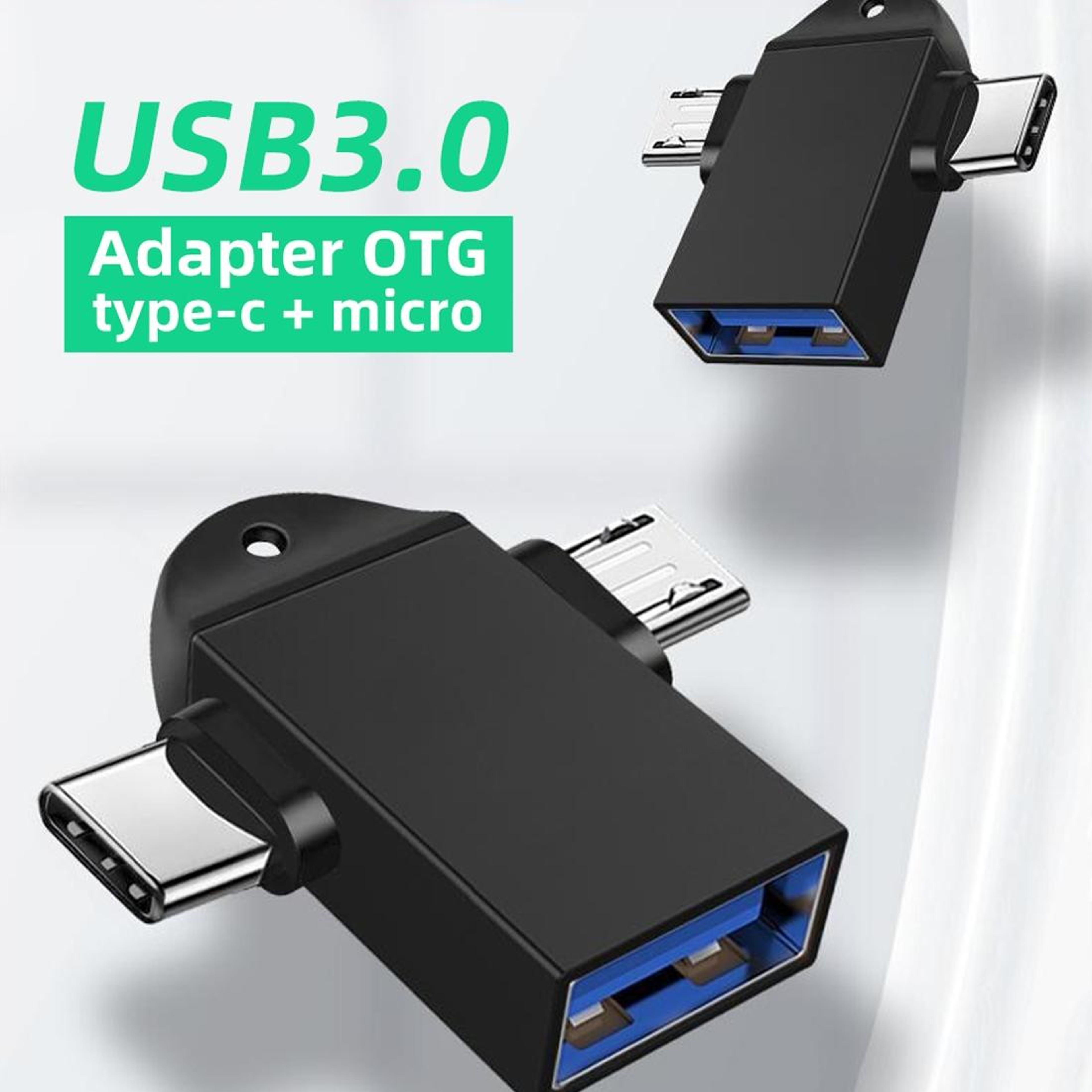 3 In 1 USB C OTG Adapter USB 30 Female To Type C  Micro USB Fast Data Connector 6