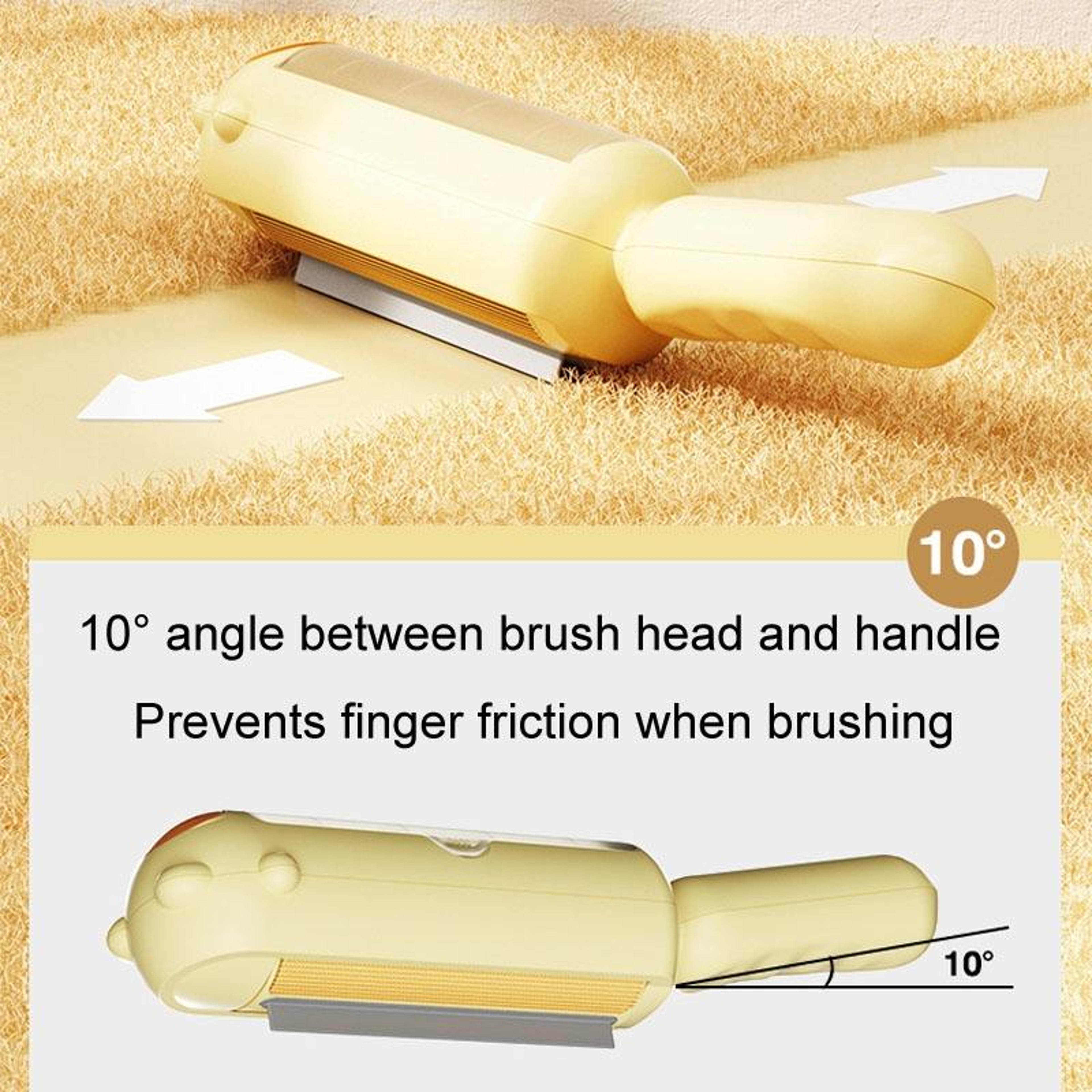 SelfCleaning Pet Hair Remover Brush For Furniture  Clothes 6