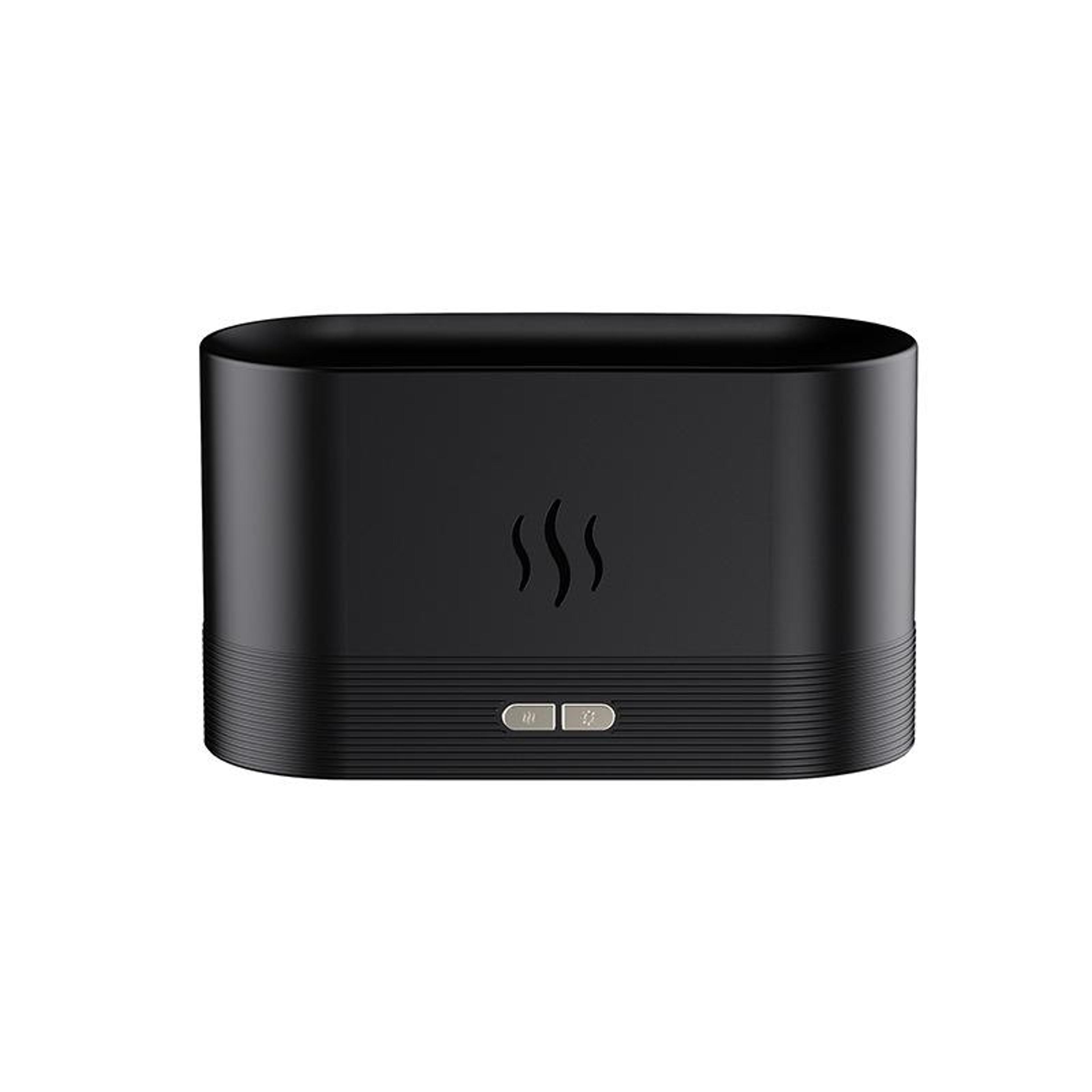 Flame Effect Aroma Diffuser Humidifier Night Light With Essential Oil Mist 2