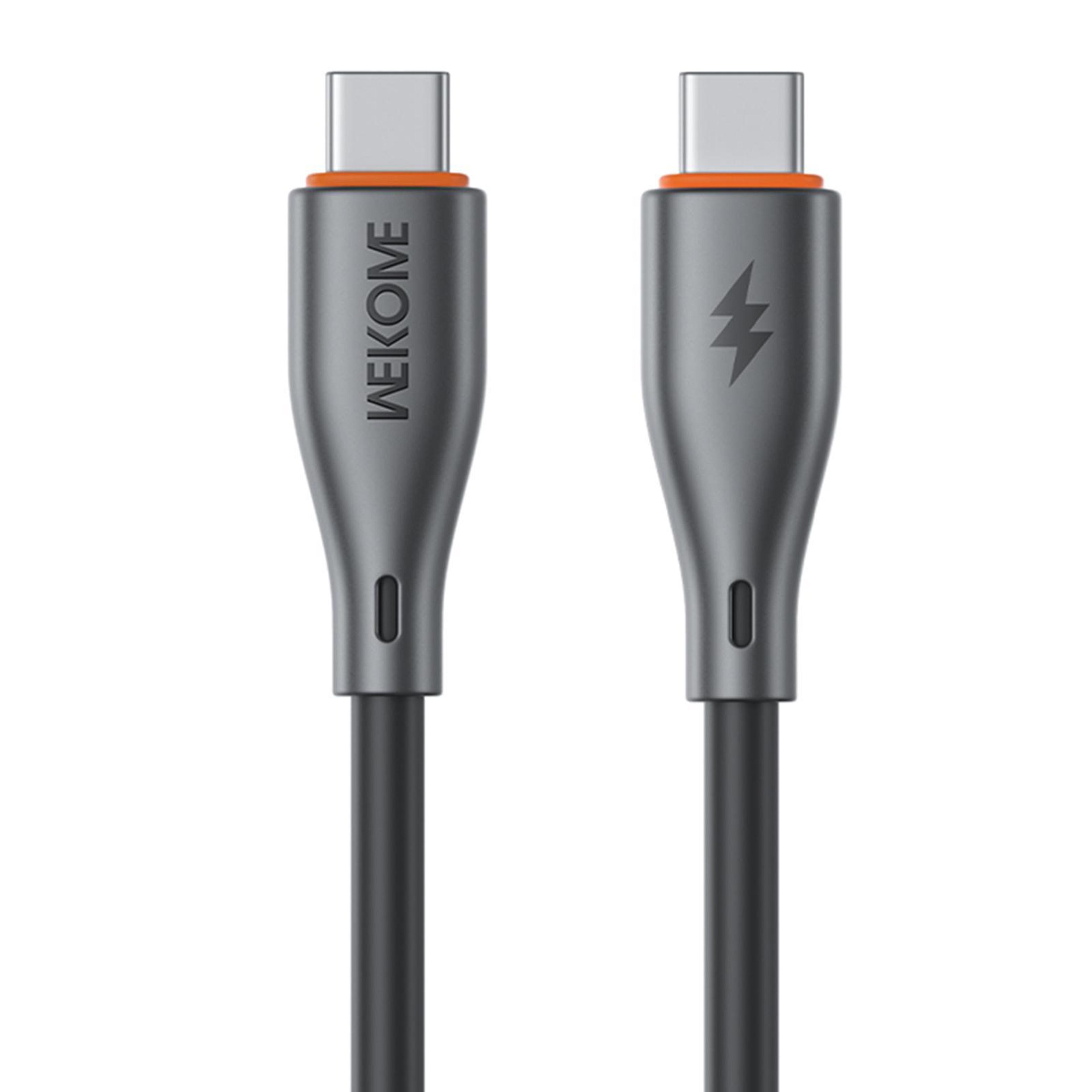 65W USB C Fast Charging Cable 1m Durable PVC Type C To Type C Cable For Laptops  Phones 3