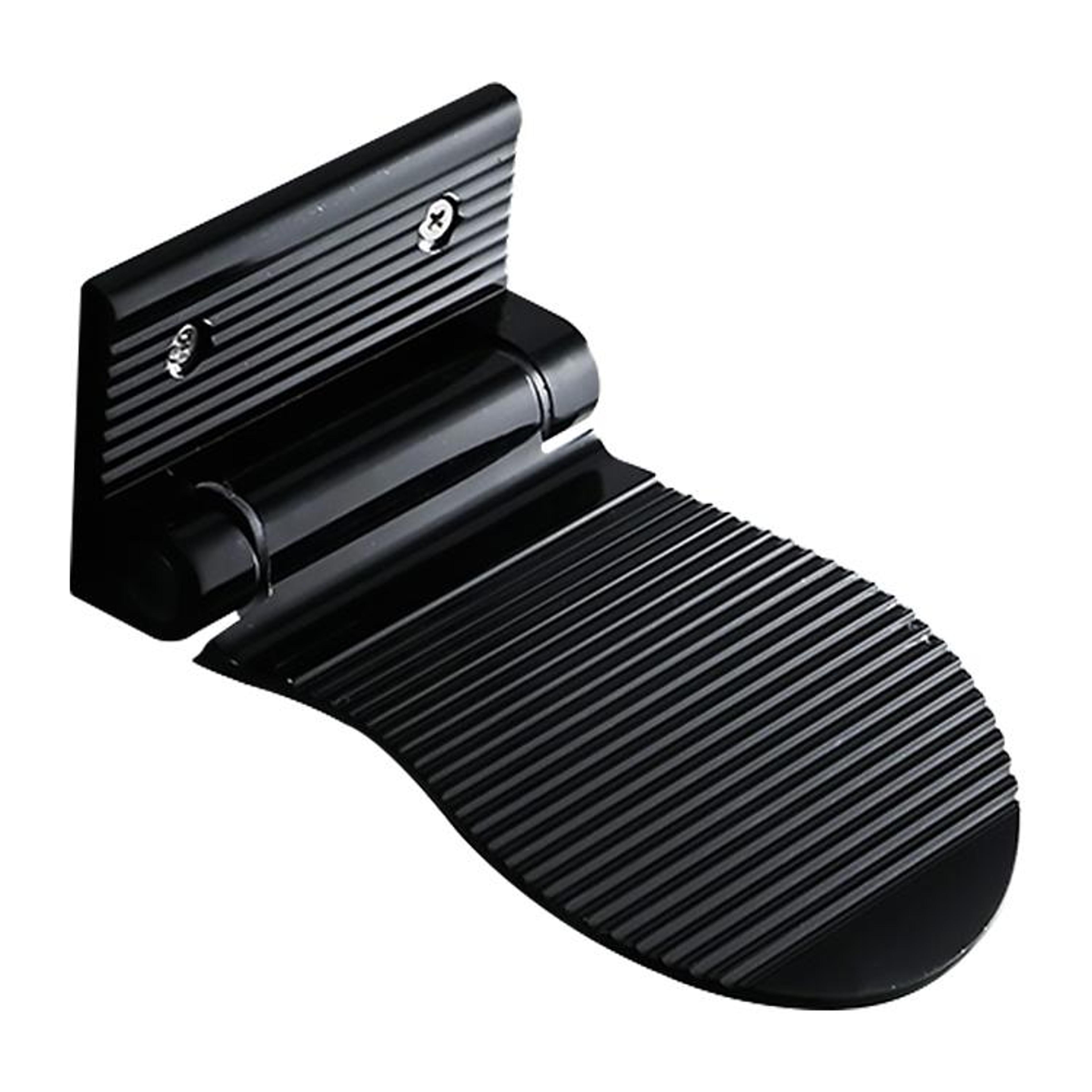 Foldable Shower Foot Rest Wall Mounted Aluminum Bathroom Foot Stool 10
