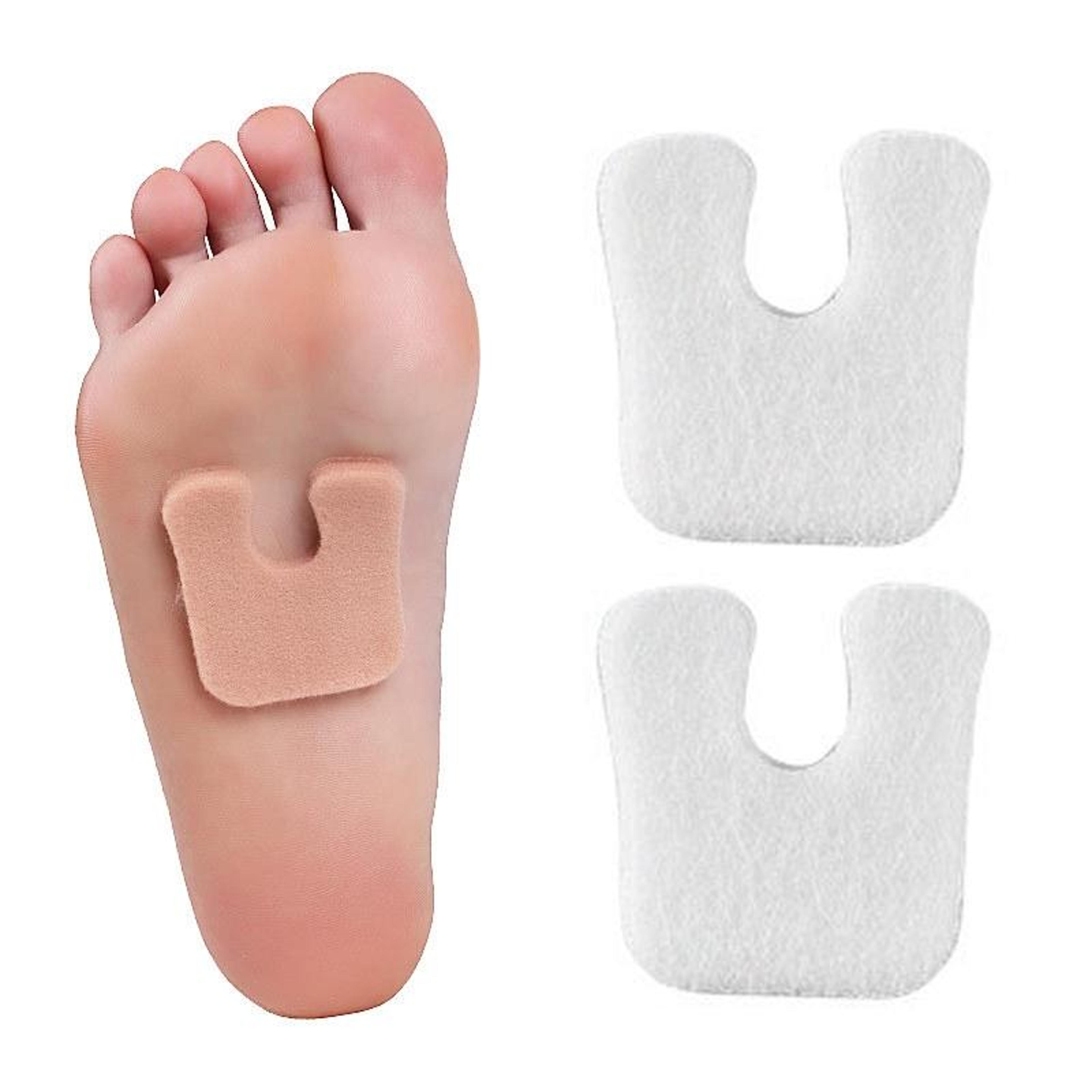 UShape Heel Grip Pads Soft AntiSlip Shoe Inserts For Comfort  Blister Protection 6