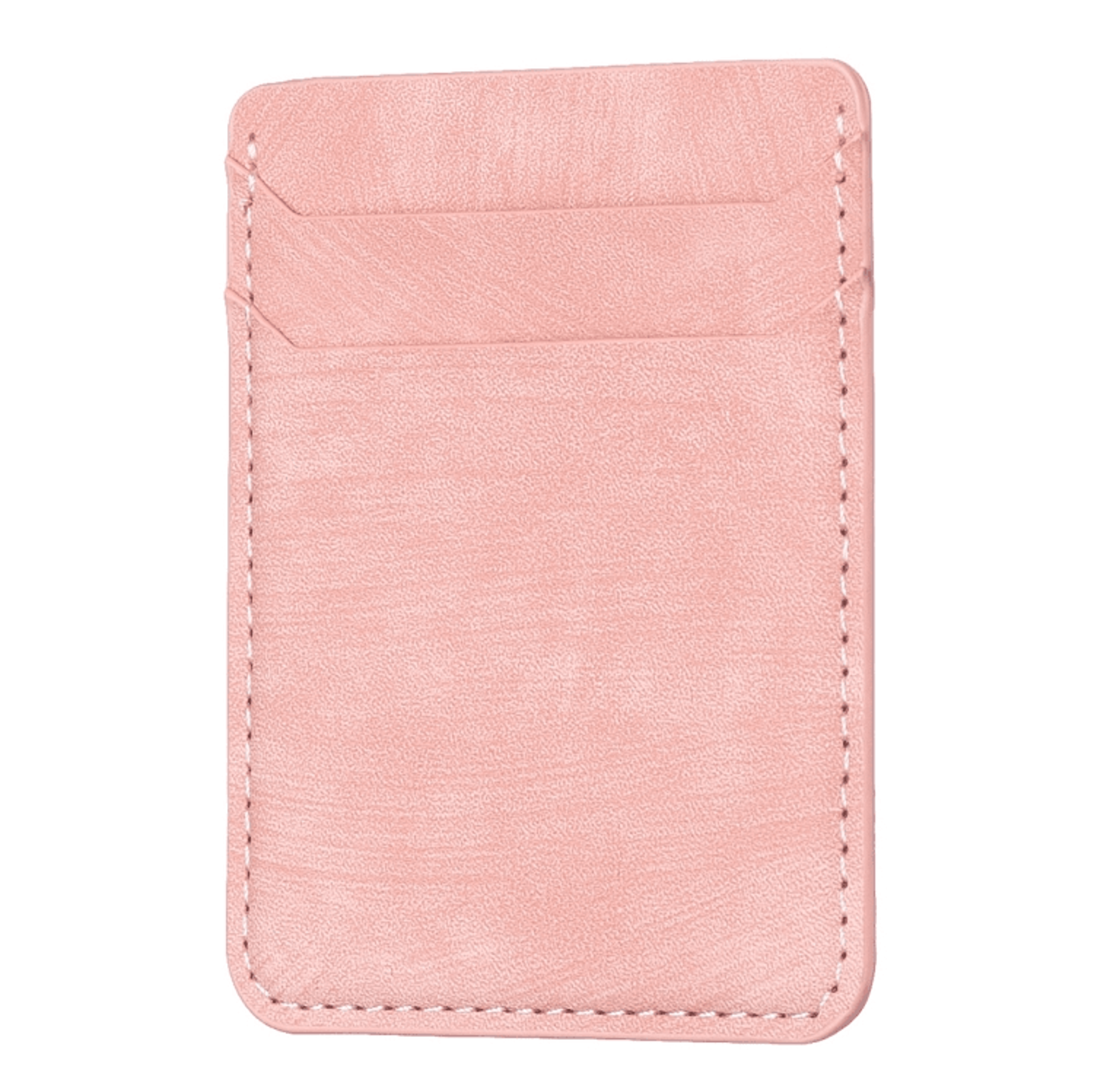 Slim PU Leather Phone Wallet Sticker With Multi Card Slots StickOn Card Holder 6