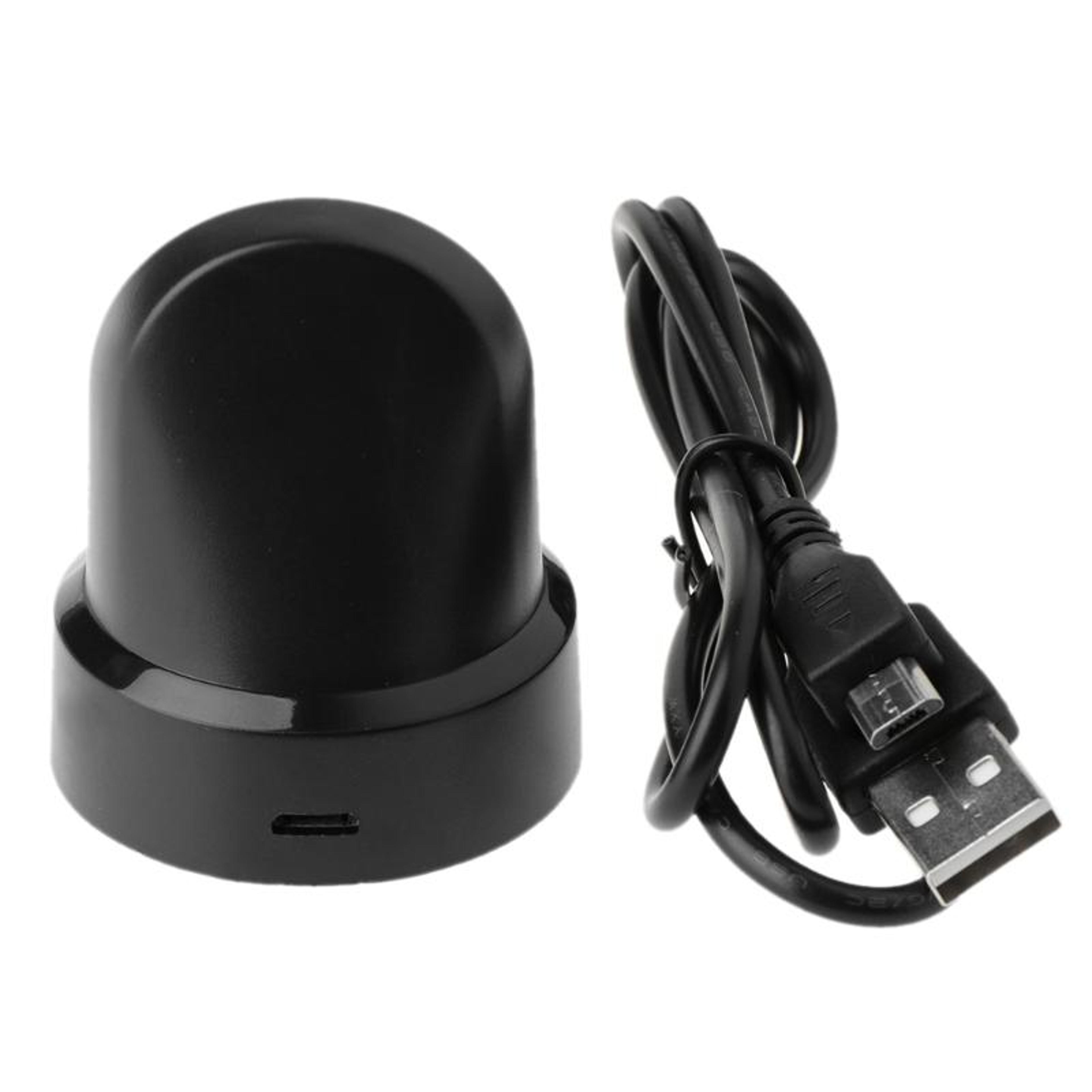 gear wireless charging dock with micro usb cable portable smartwatch charger stand