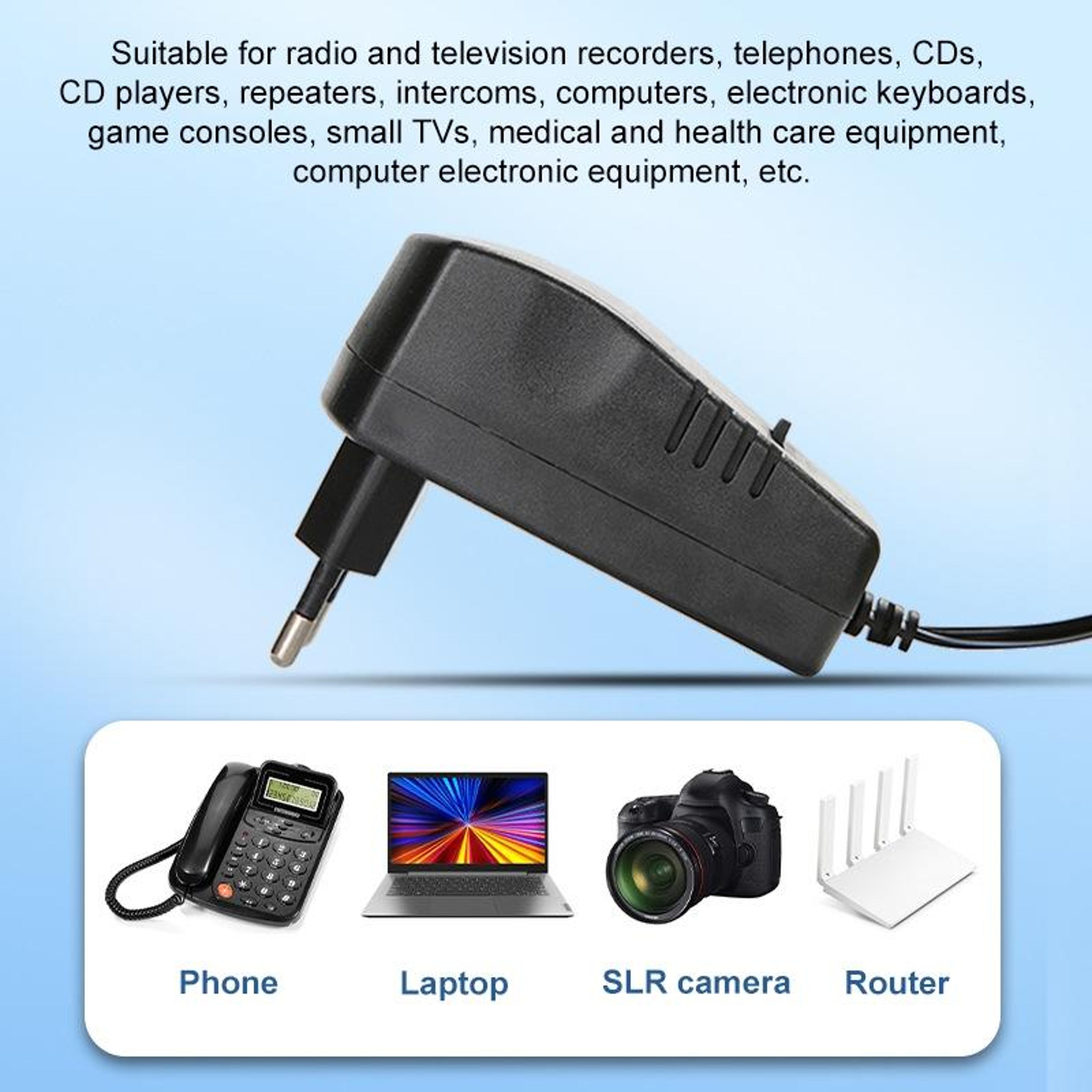 Universal Adjustable Power Adapter 3A Multi Voltage AC DC Converter 3V To 12V 5
