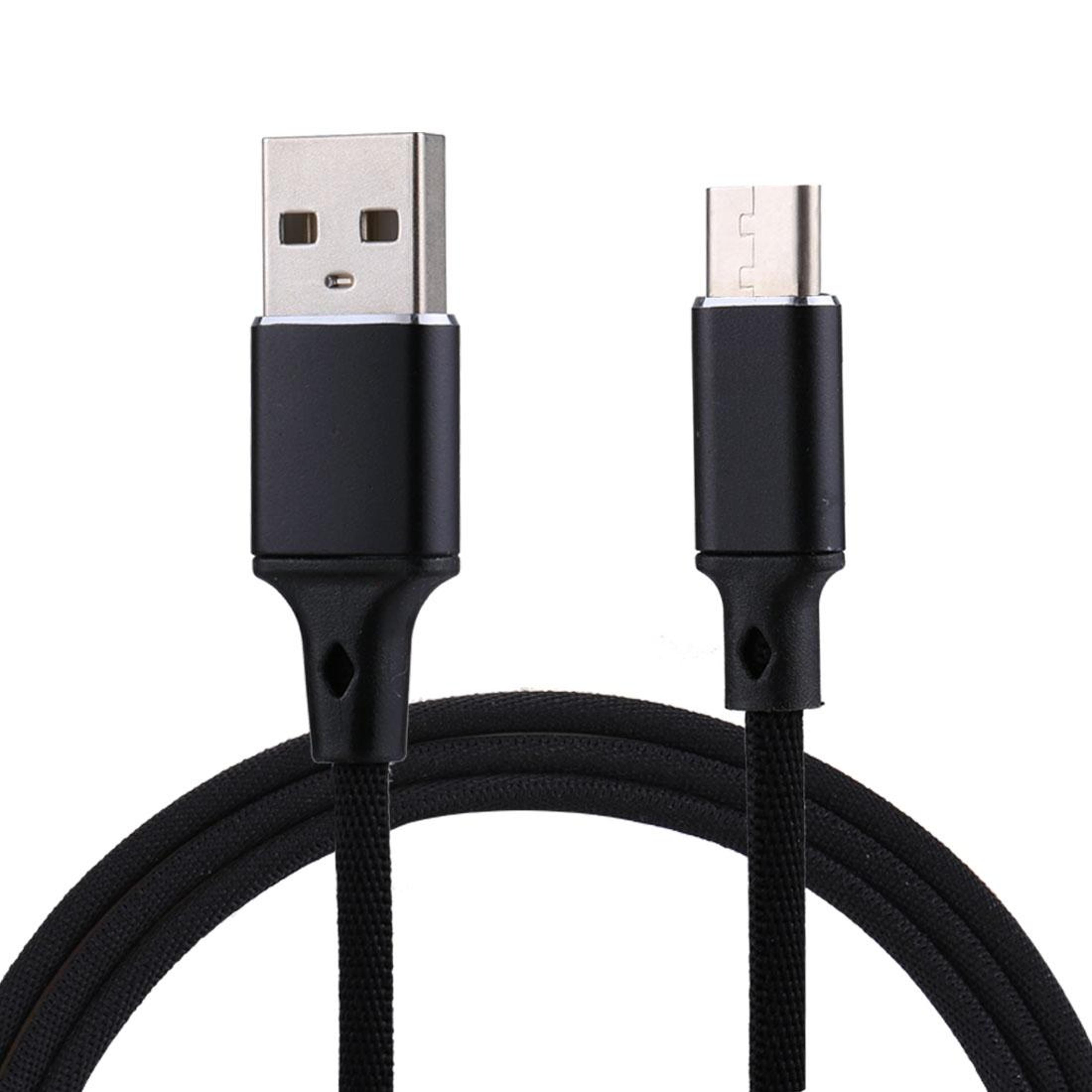 1m USB C Charging Cable Nylon Braided Fast Charging Type C Data Sync Cord 0
