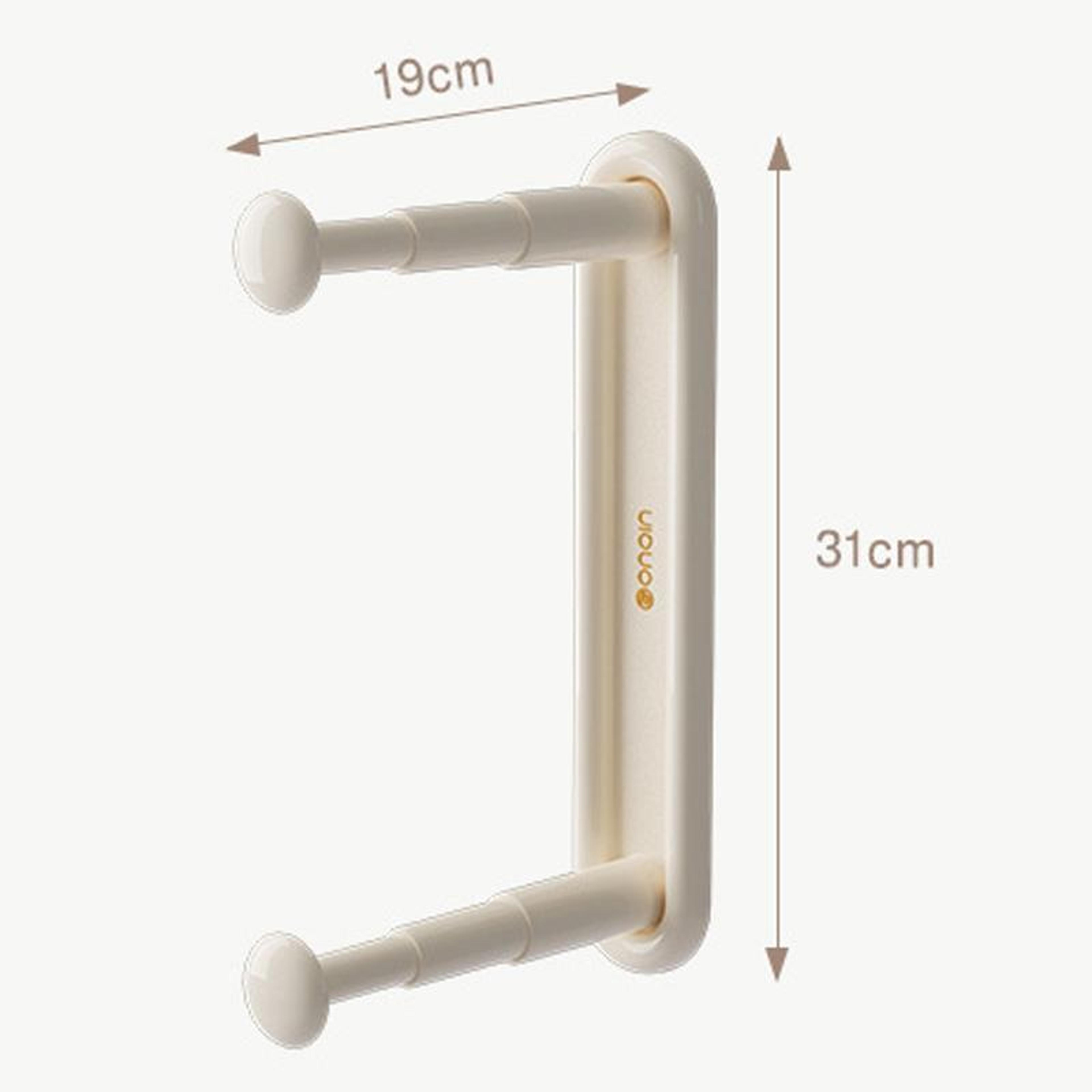 Retractable Clothes Rack Organizer HoleFree Balcony Storage Shelf SpaceSaving Drying Rack 2