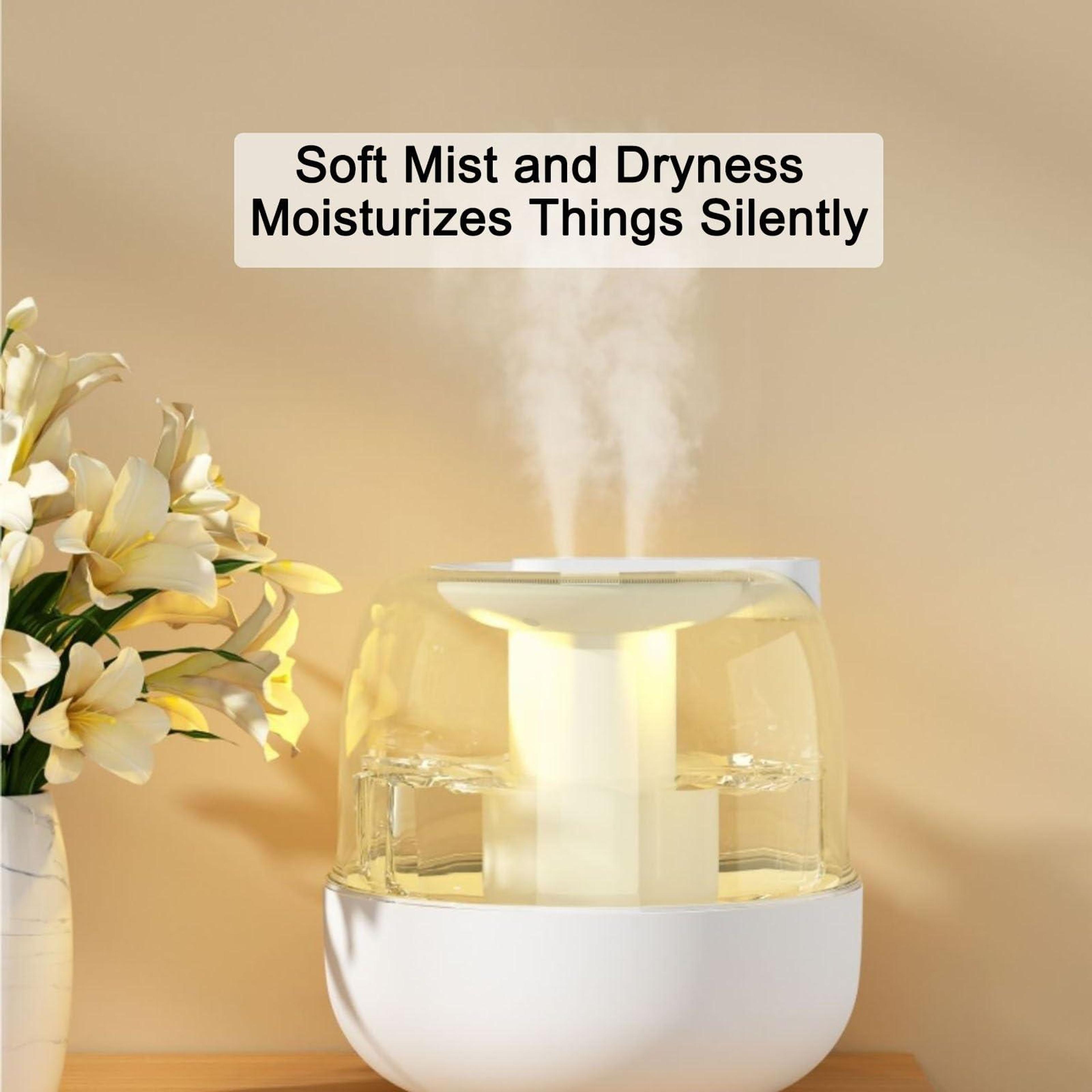 4L Wireless Humidifier With Essential Oil Diffuser  Night Light For Bedroom Comfort 2