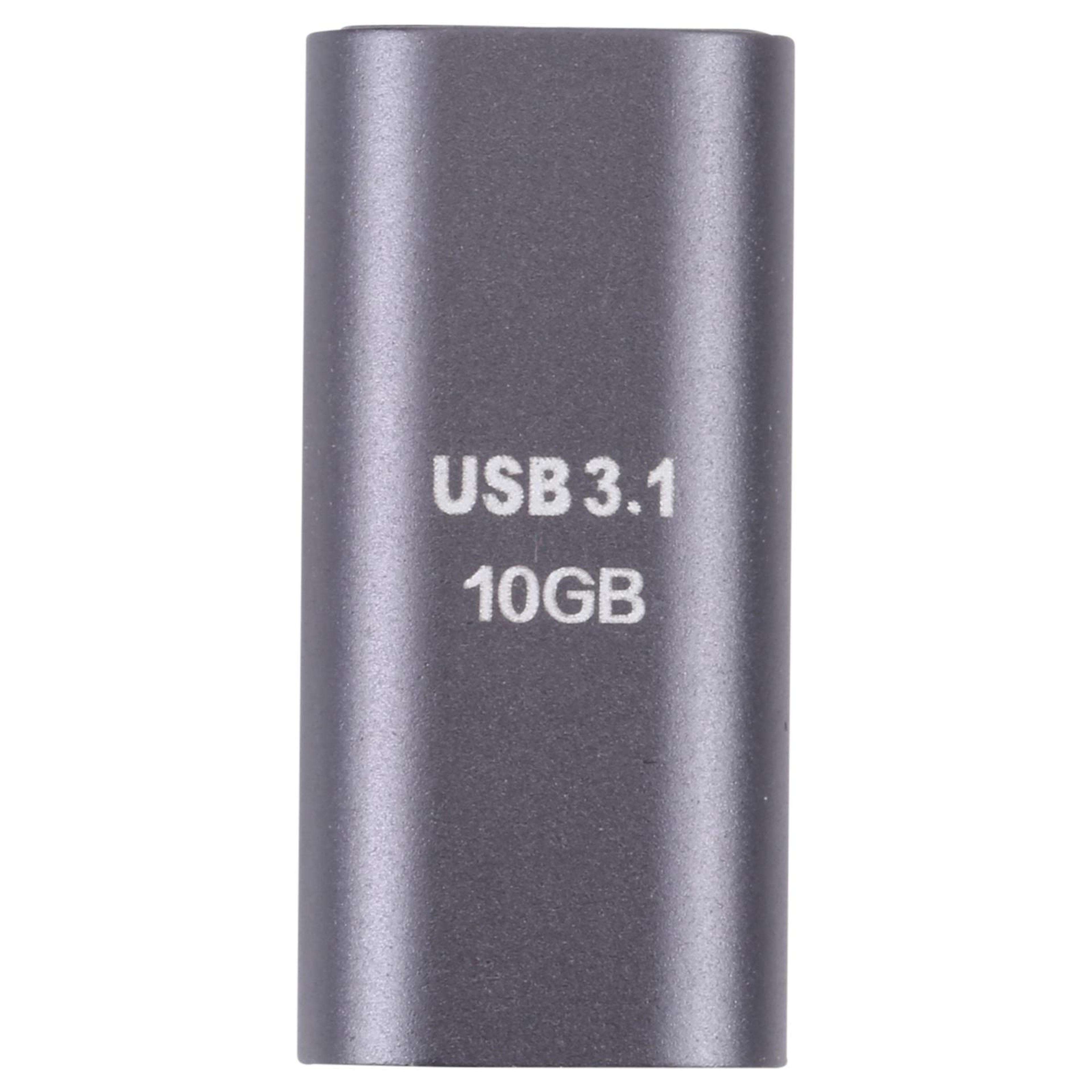 USB C Adapter Fast Charging 10Gbps Right Angle USB Type C Extender 2