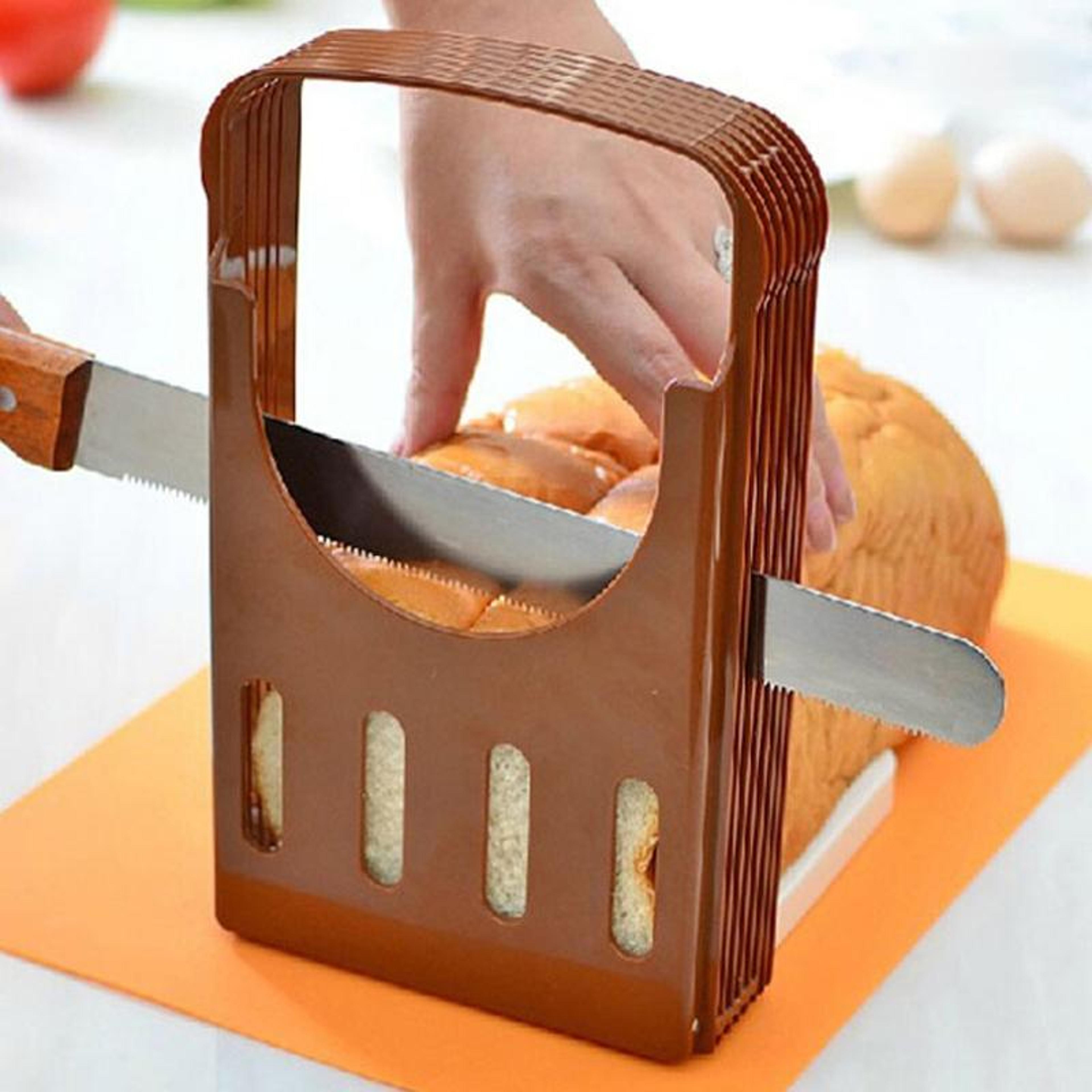 Bread Loaf Slicer Cutter For Home Baking Toast  Loaf Slicing Tool 0
