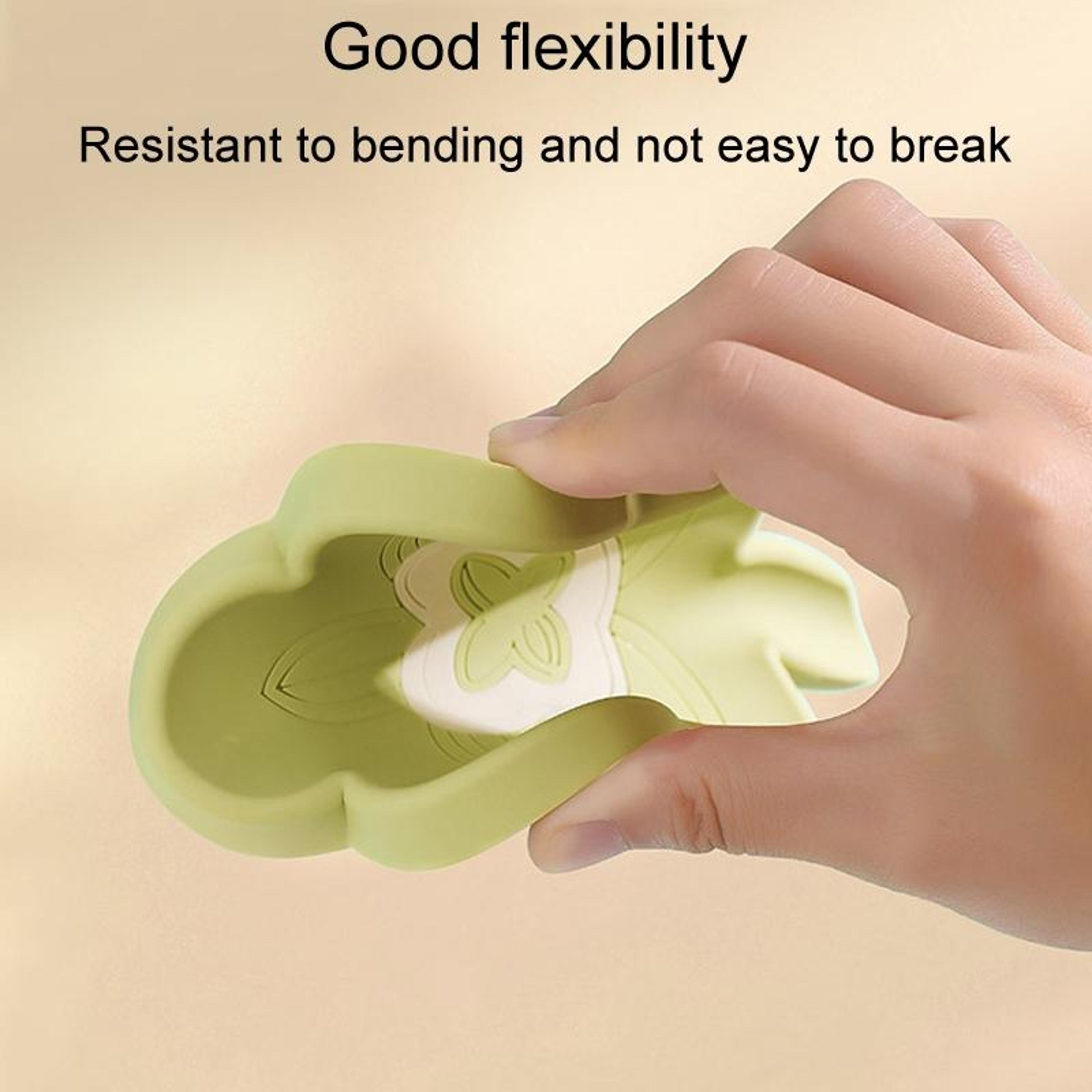 NonSlip Silicone Soap Dispenser Holder With Drainage Design Bathroom Soap Tray Organizer 5