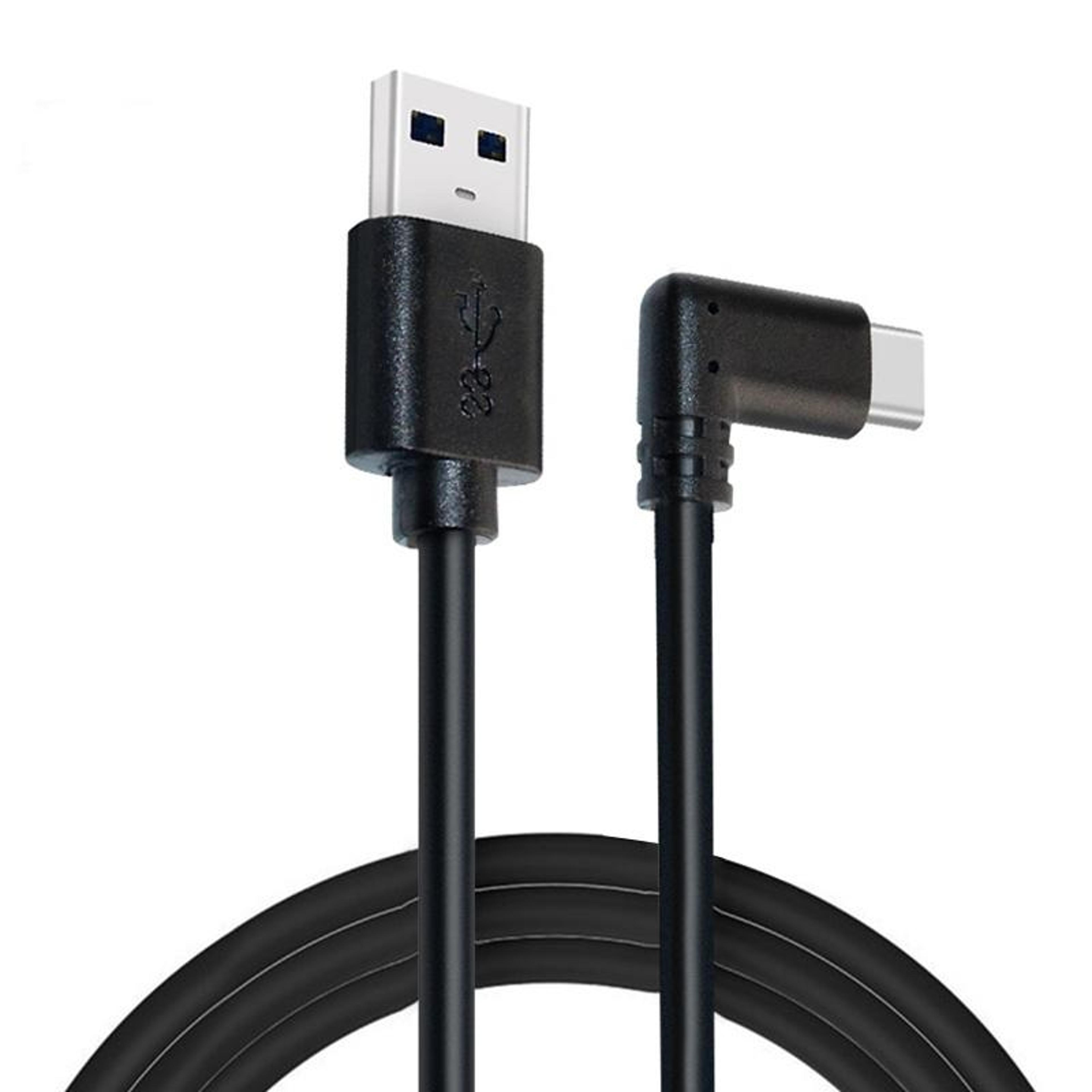 USB Gen1 VR Link Cable Right Angle USB C Fast 5Gbps For Oculus Quest 3