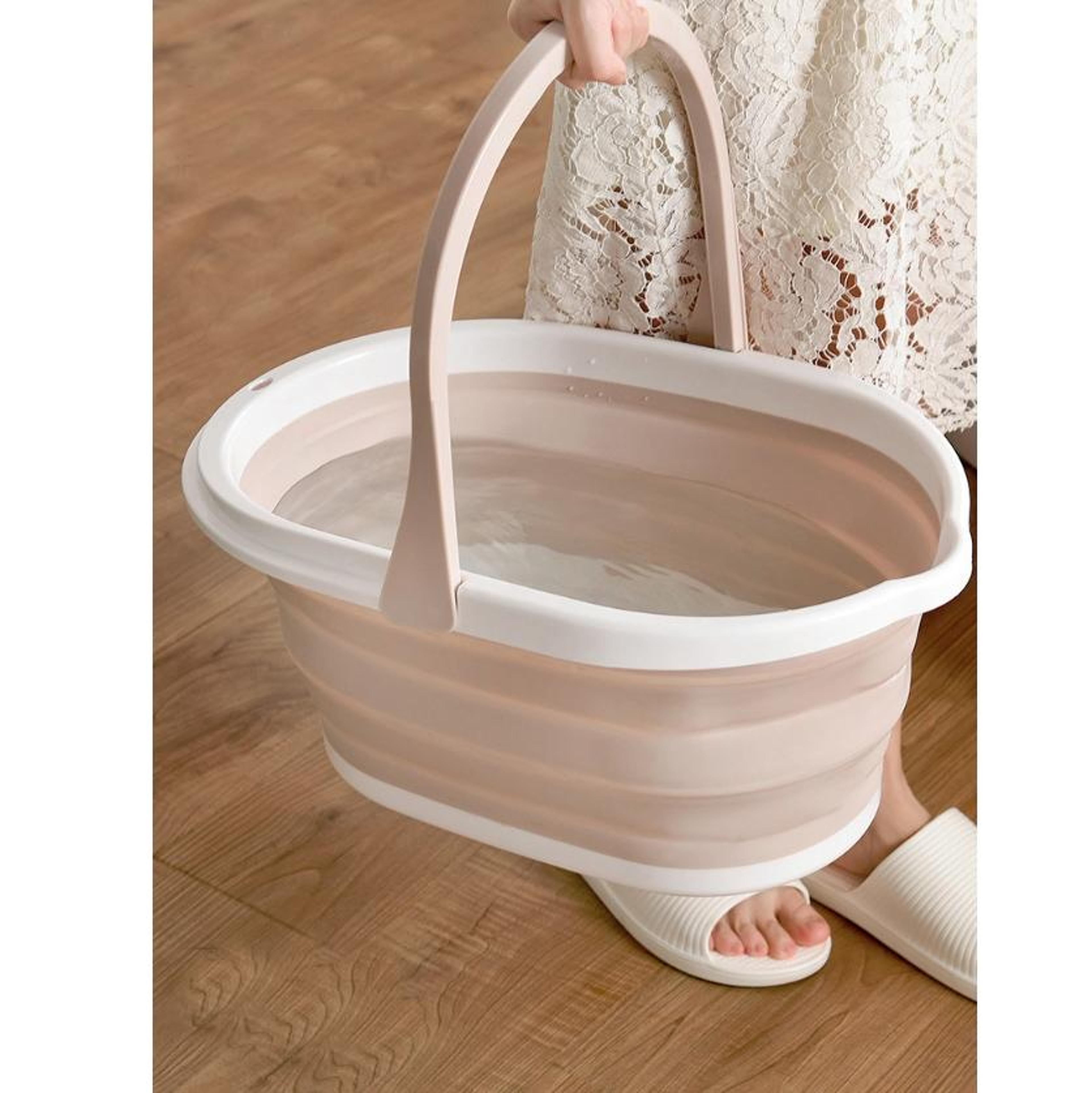 Foldable Rectangle Mop Cleaning Bucket Space Saving Durable Household Cleaning Bucket 9