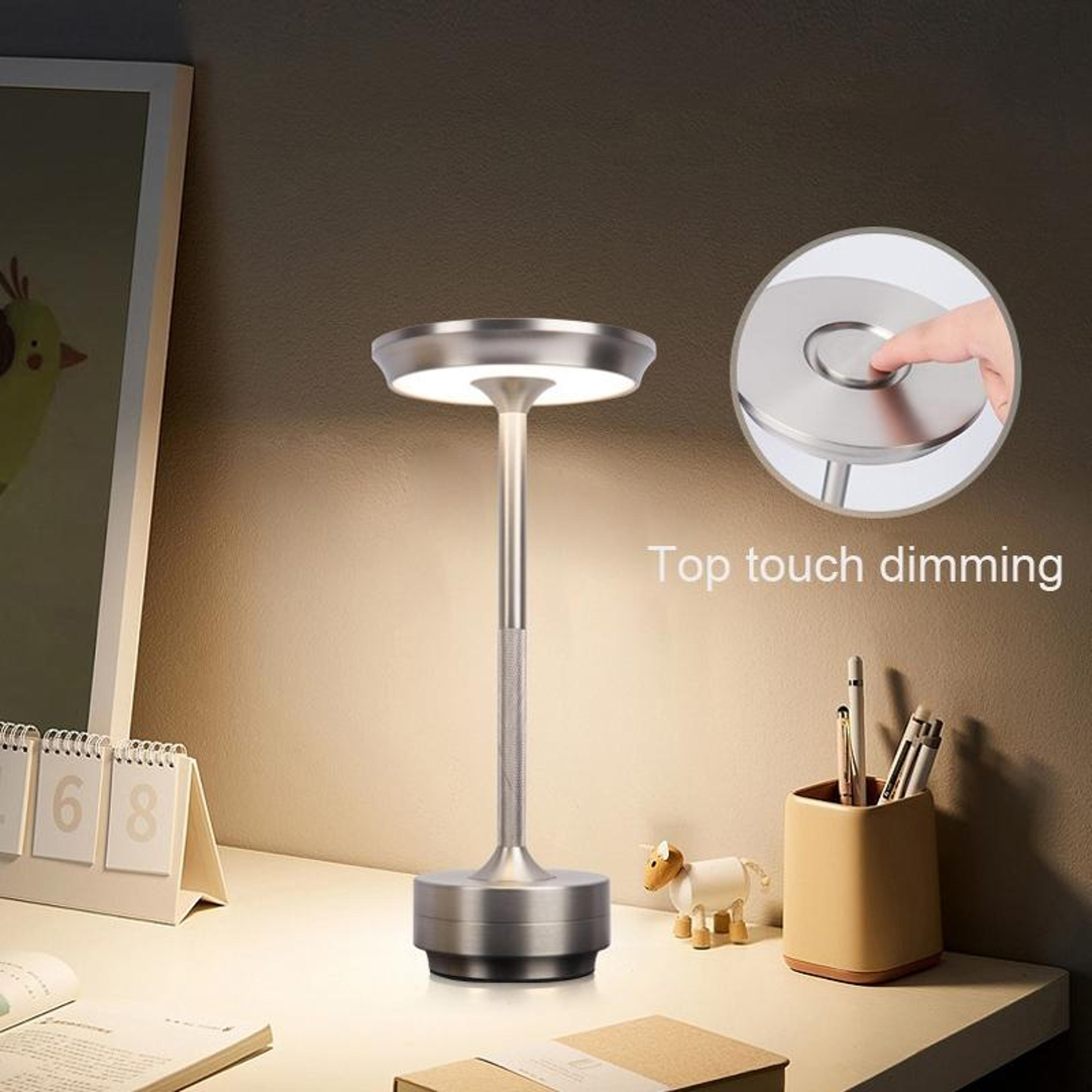 Rechargeable LED Desk Lamp With Touch Control Portable Night Light Bar 1