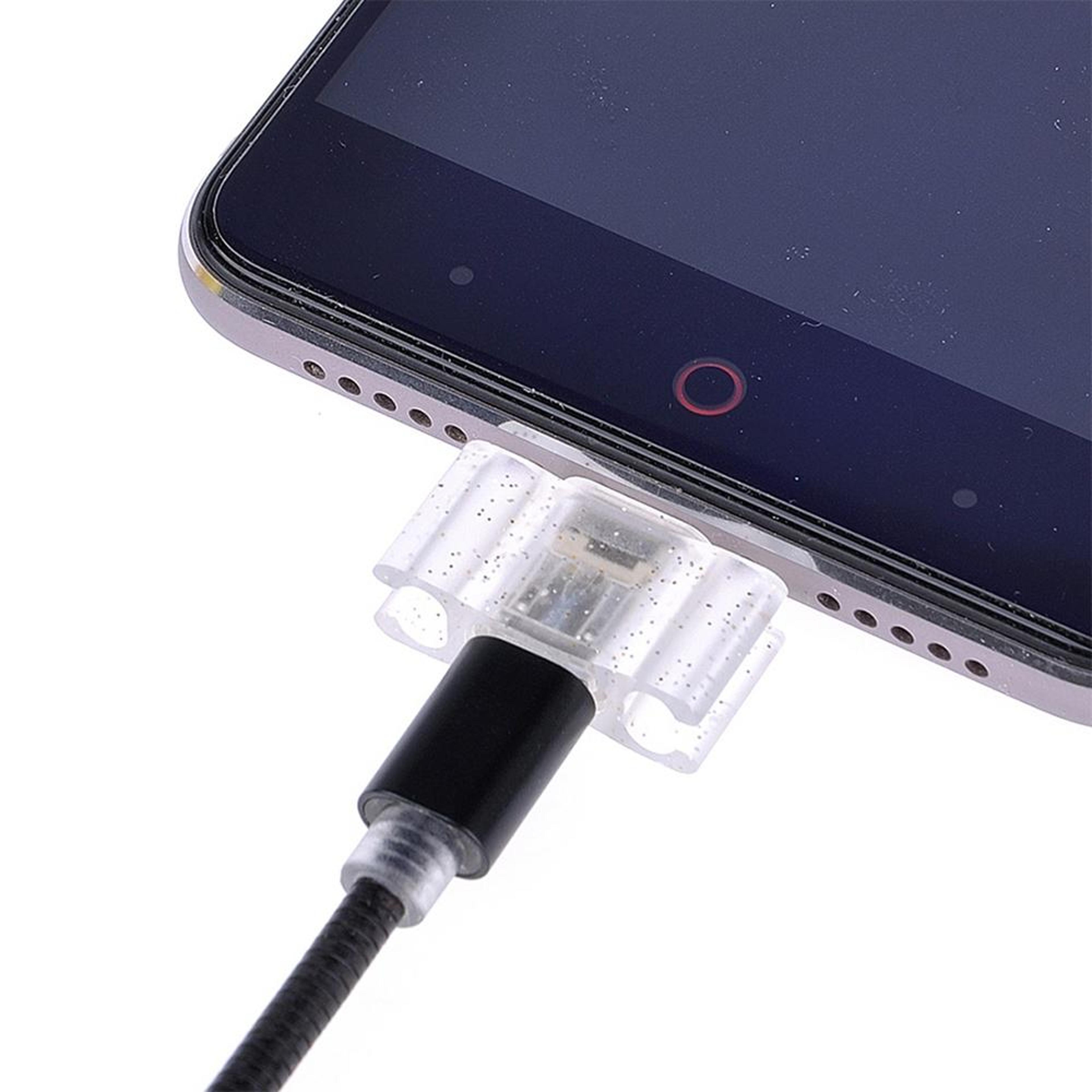 Retractable 2A Fast Charging Cable USB C  Micro USB Multi Device Sync Cord 5