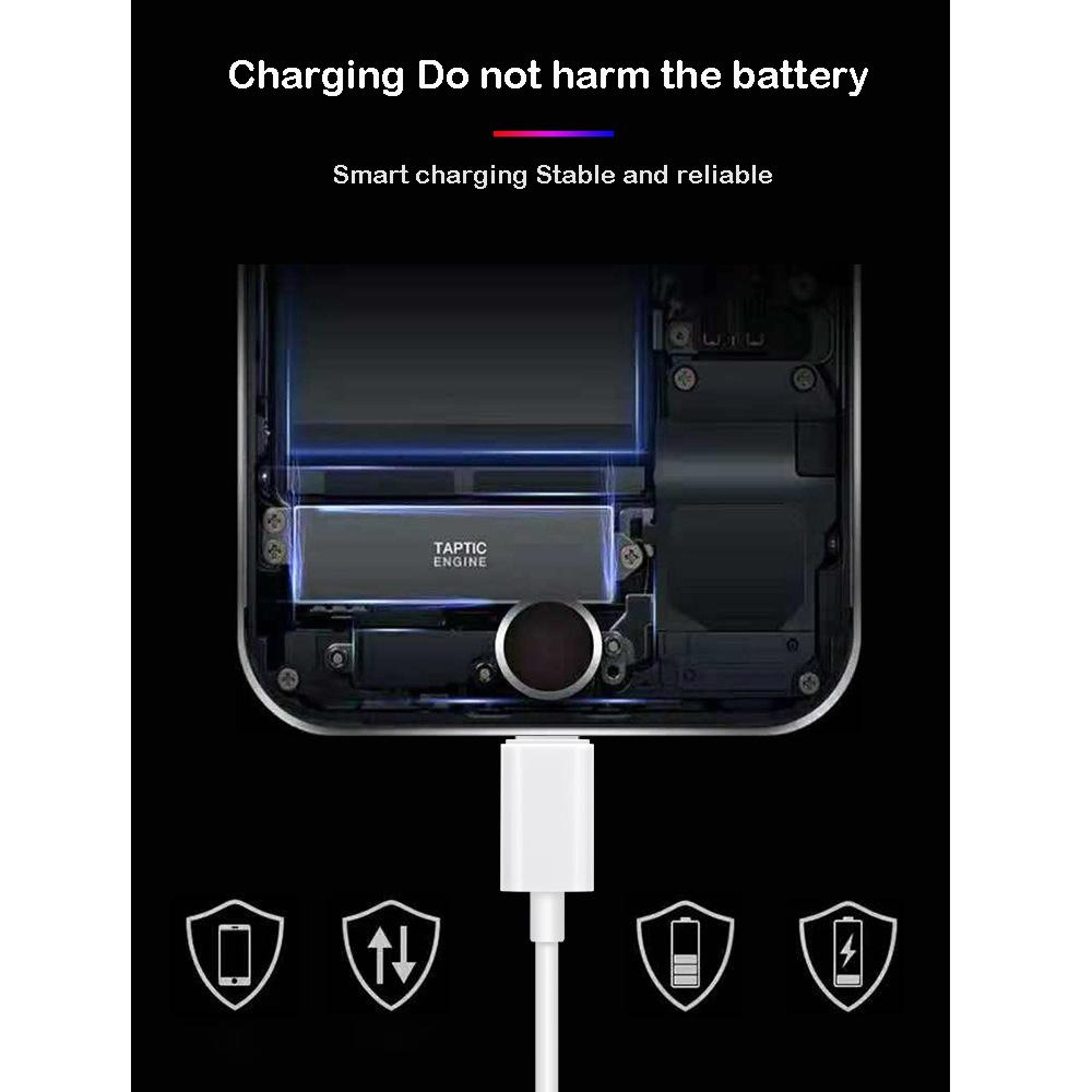 USB C Fast Charging Cable 3A PD Data Transfer Cord For Phones Tablets Laptops 6