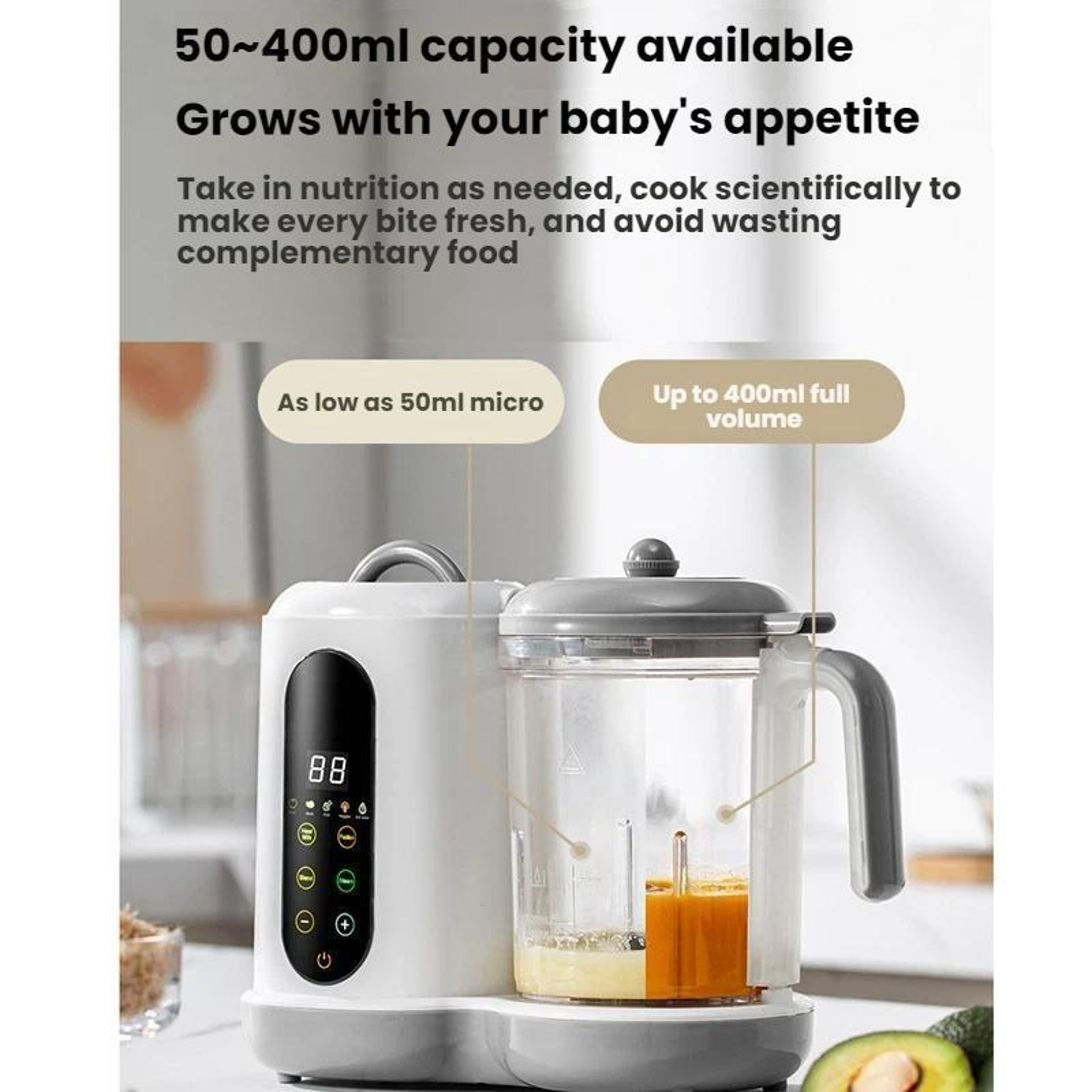 Smart Automatic Baby Food Processor Steamer  Blender For Healthy Homemade Meals 10