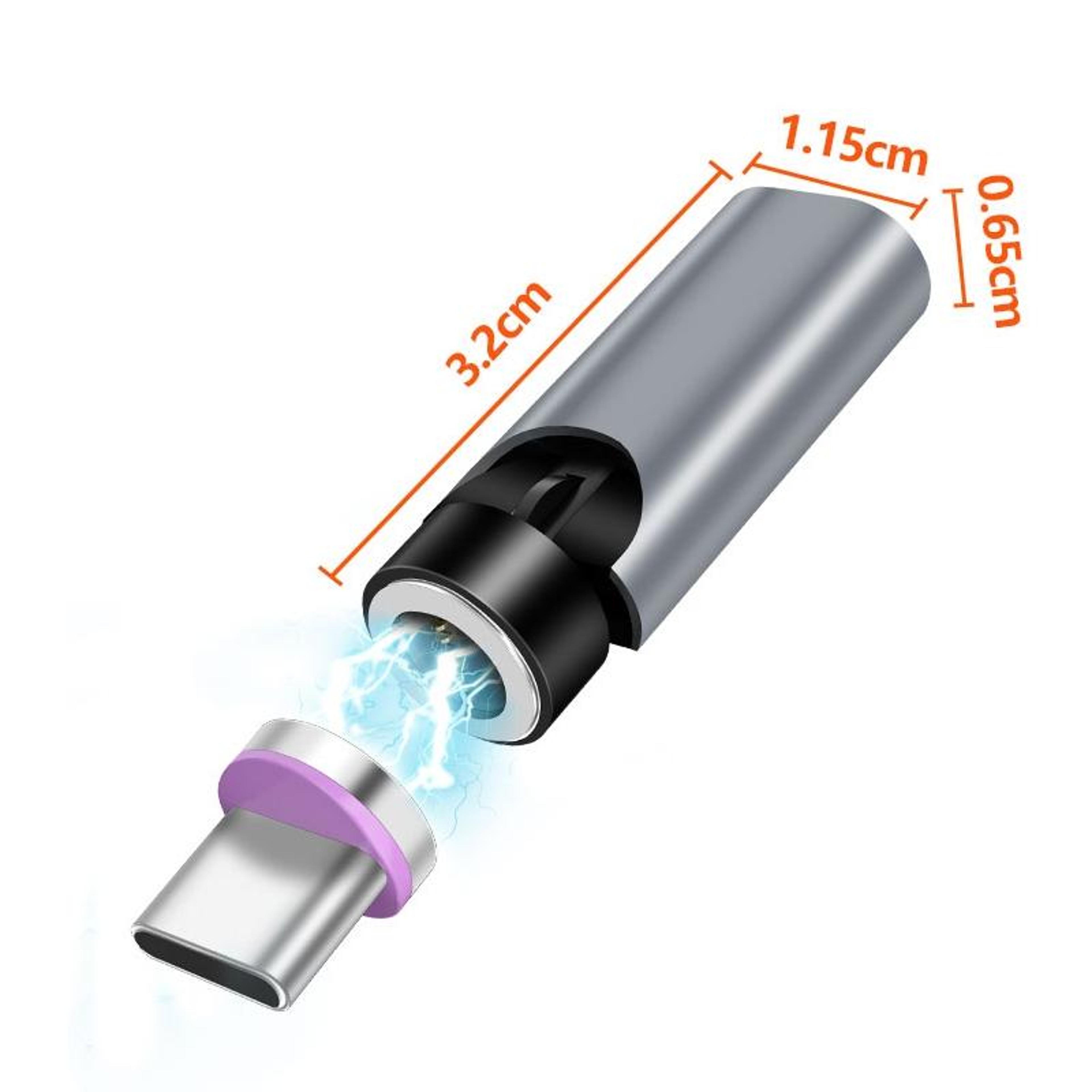 Magnetic 7 Pin Fast Charging Cable With Rotation For Apple Devices 2