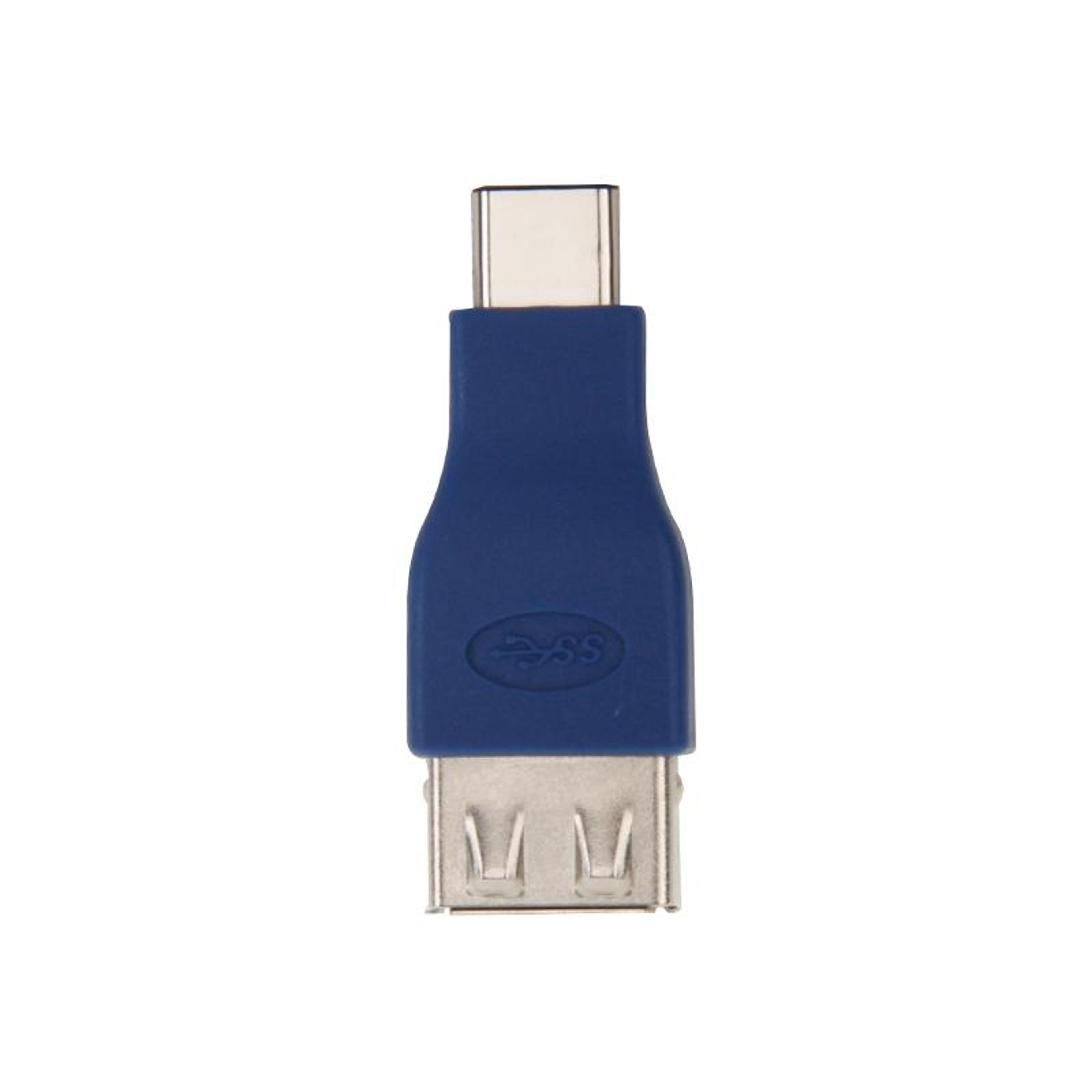 USB C To USB A Adapter Fast Data Sync Compact Converter For Laptops Phones Tablets 1