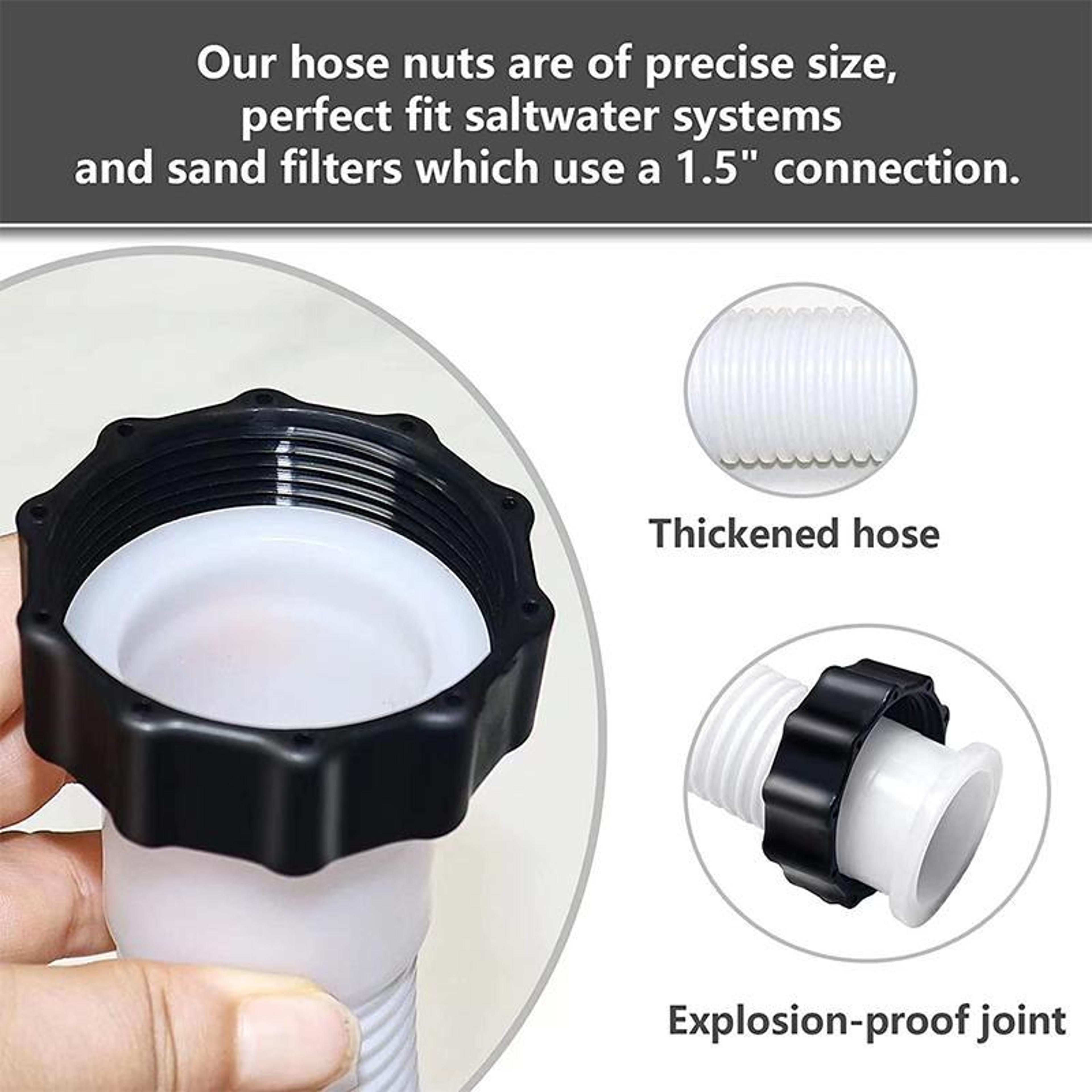 Heavy Duty Pool Hose Replacement 42mm For Intex Filter Pump Durable Flexible Above Ground Pool Hose 3