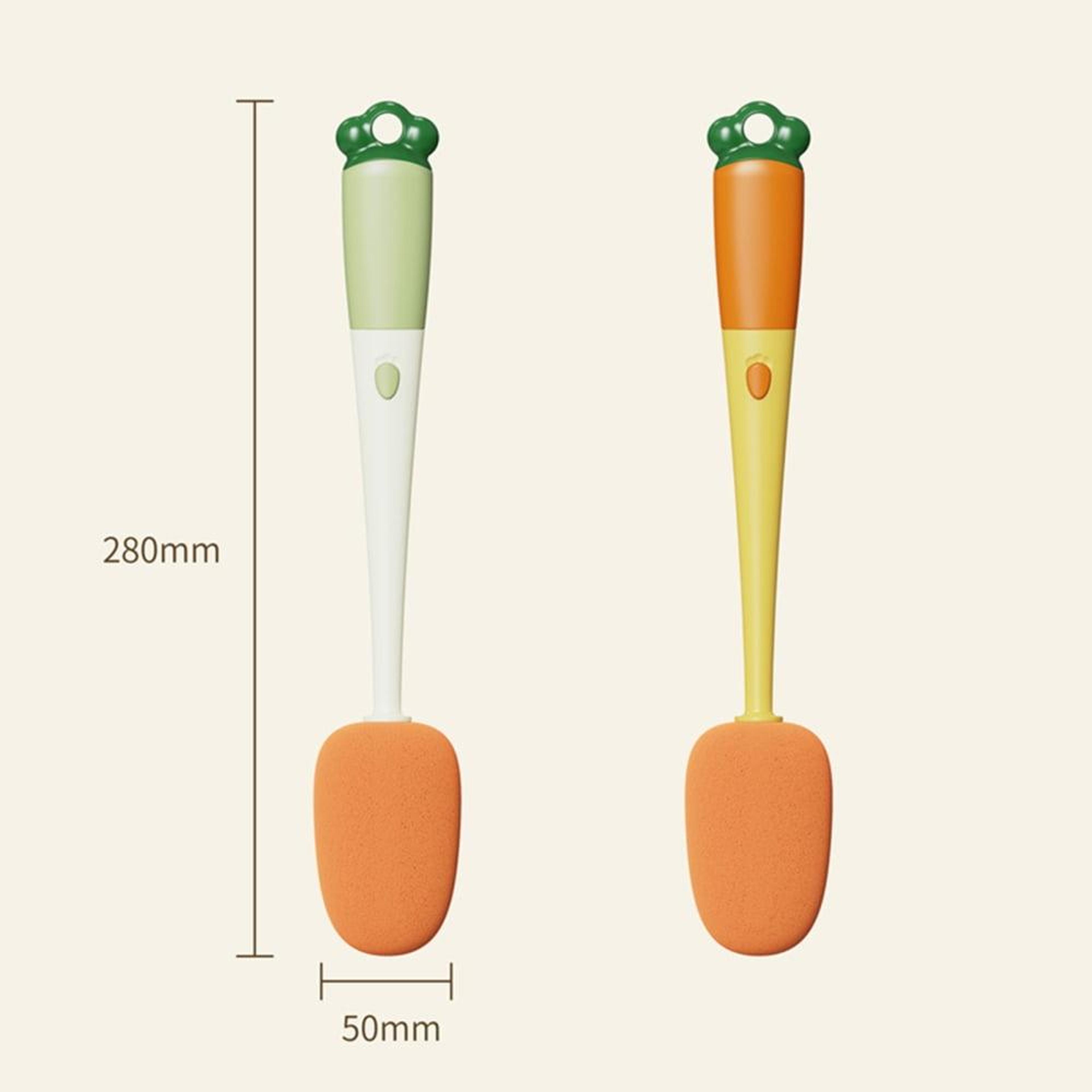 3 In 1 Bottle Cleaning Brush Long Handle Multifunctional Cup Cleaner Tool 4